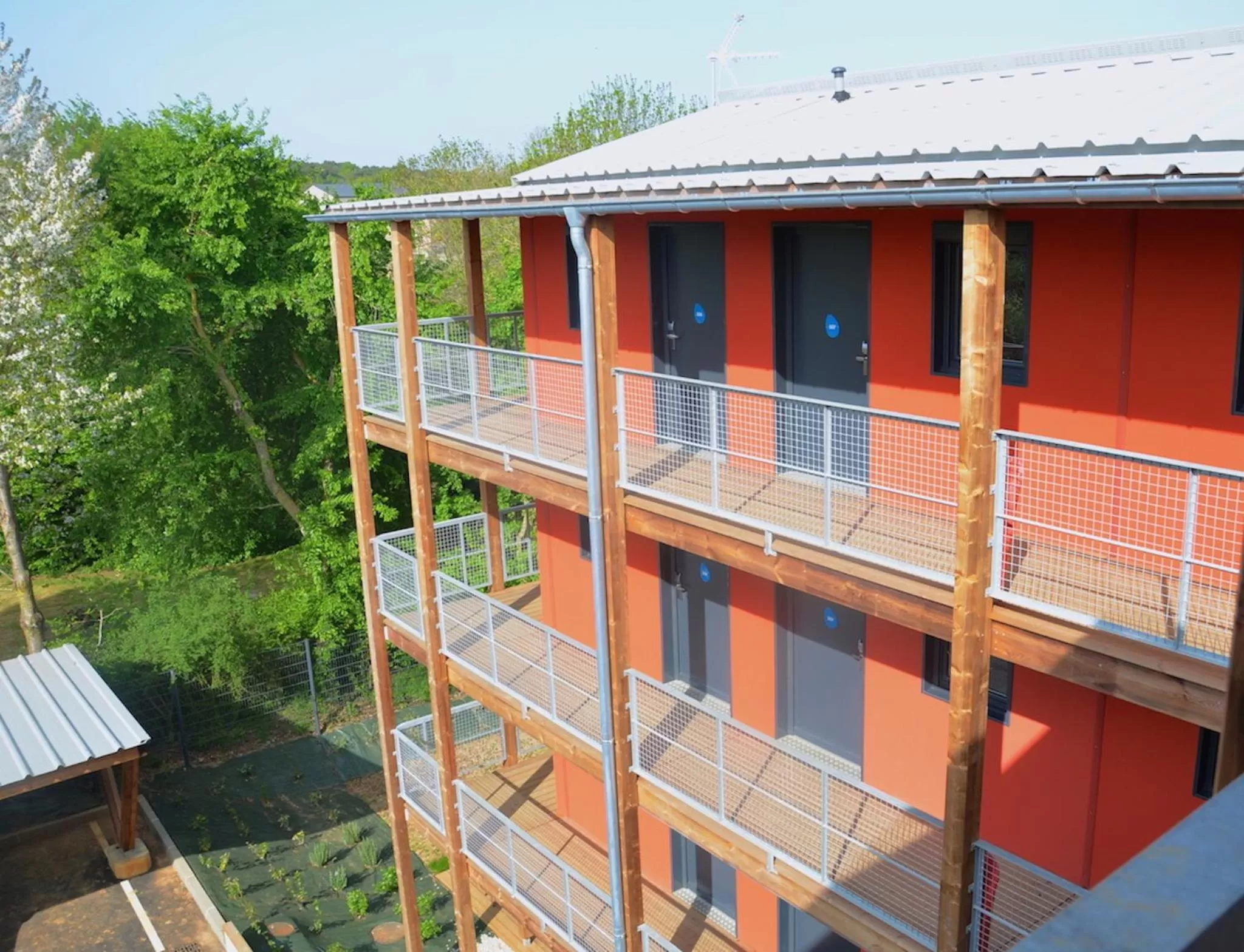 Property building in Eklo Hotels Le Mans