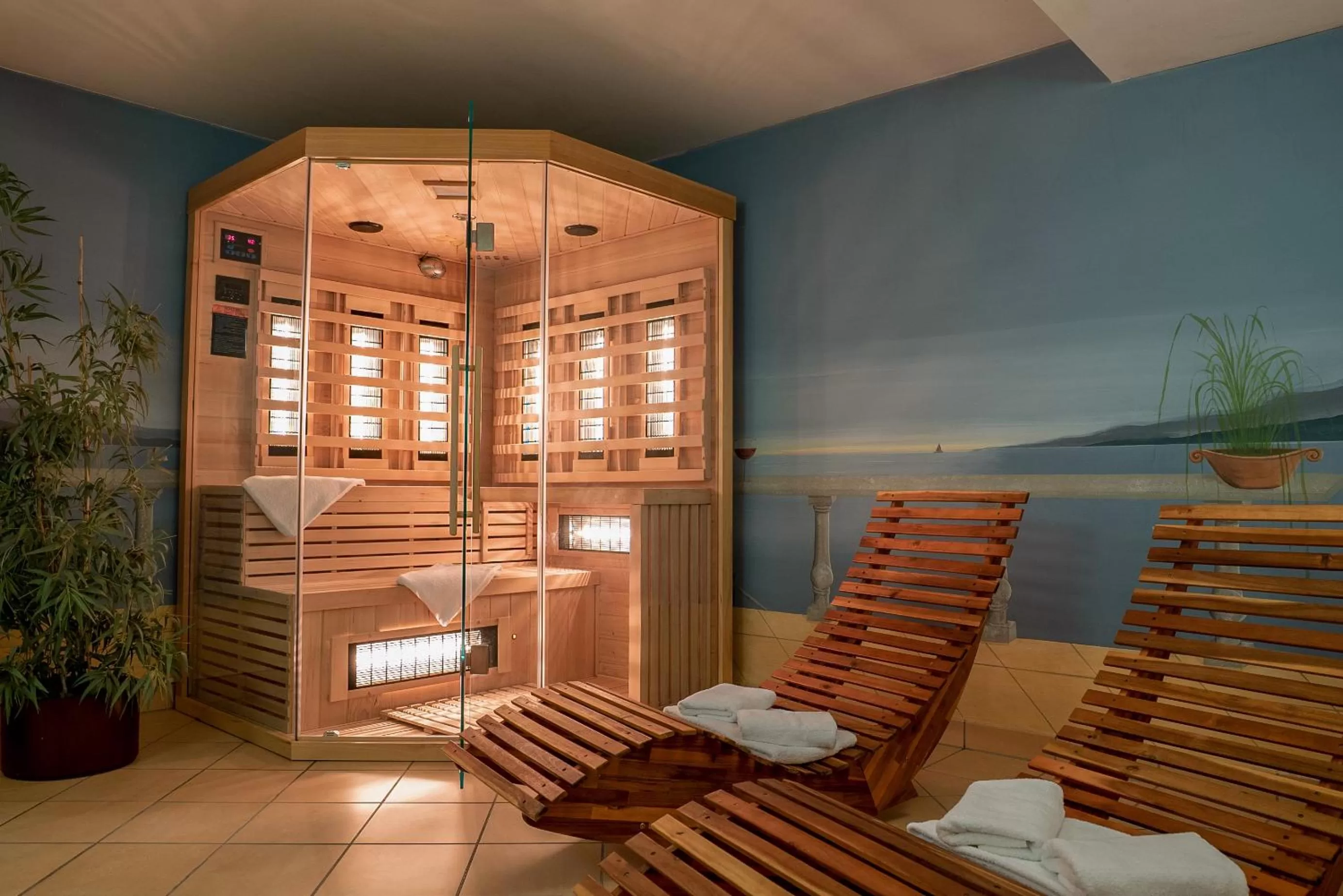 Sauna in Hotel Kastanienhof