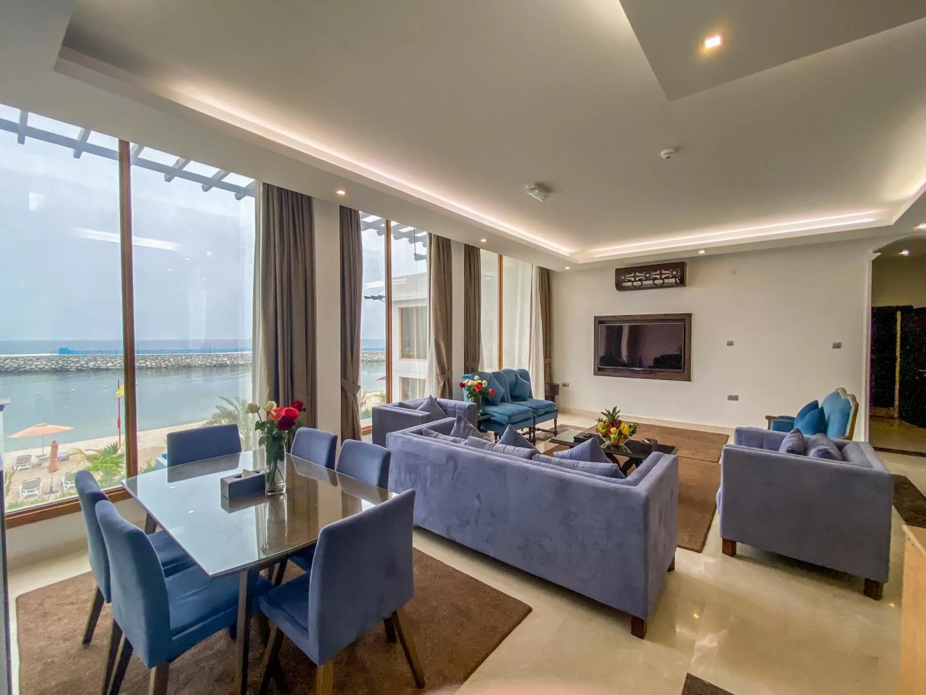 Living room in Mirage Bab Al Bahr