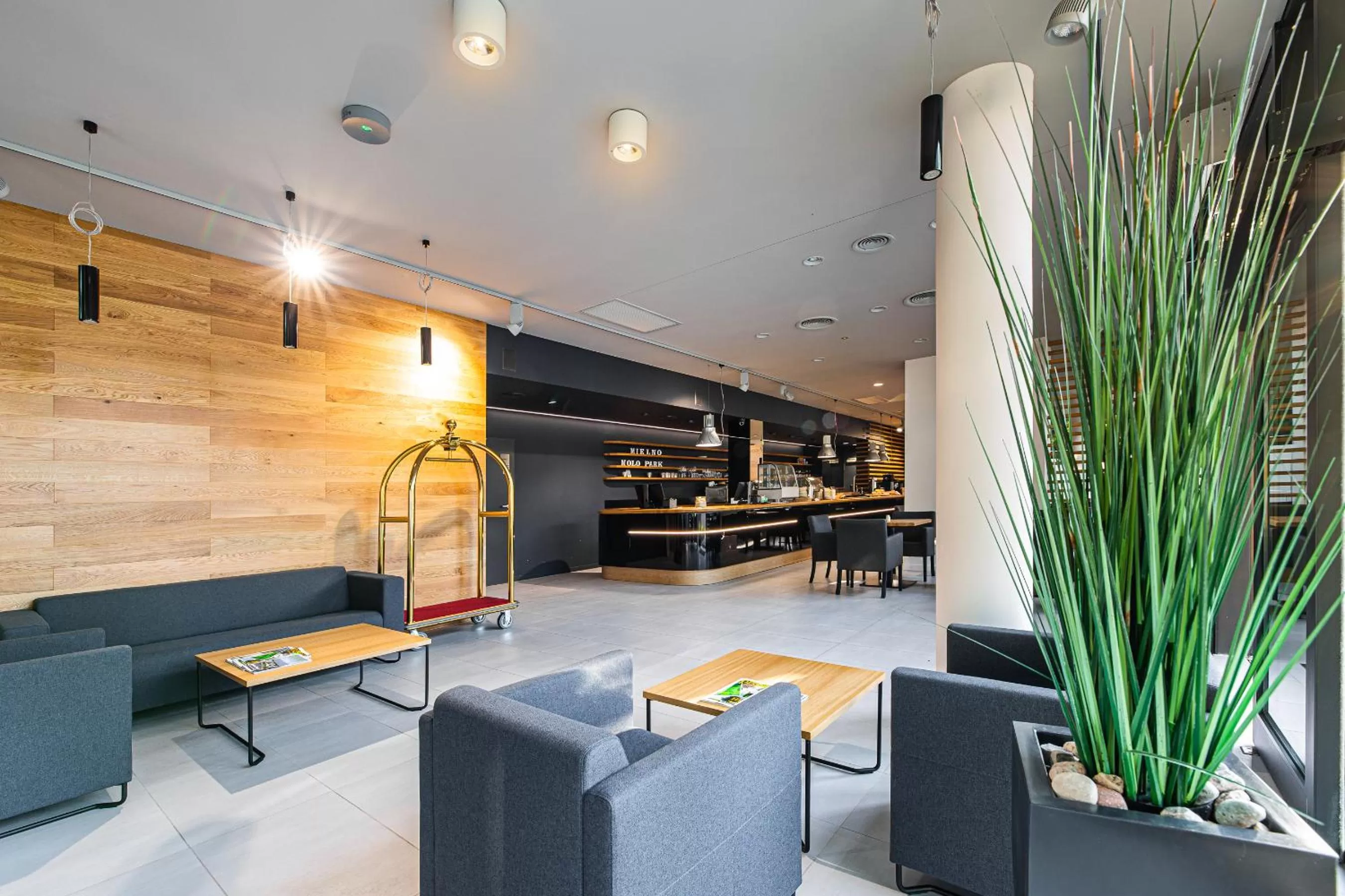 Lobby or reception in Molo Park Mielno