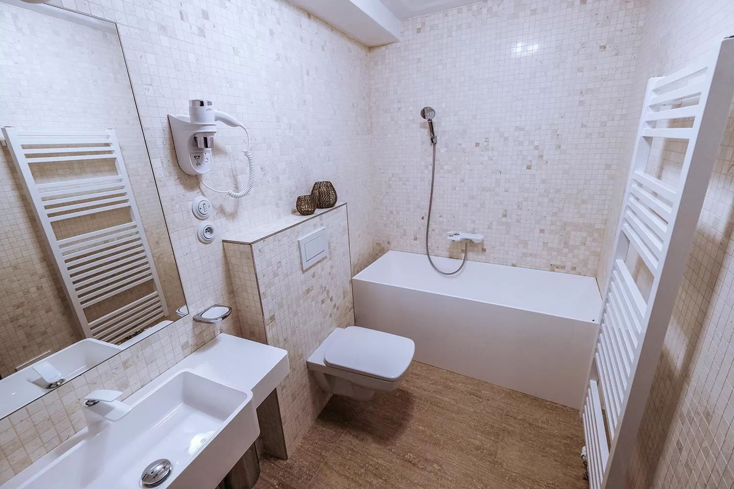 Toilet in Hotel Ebersbach