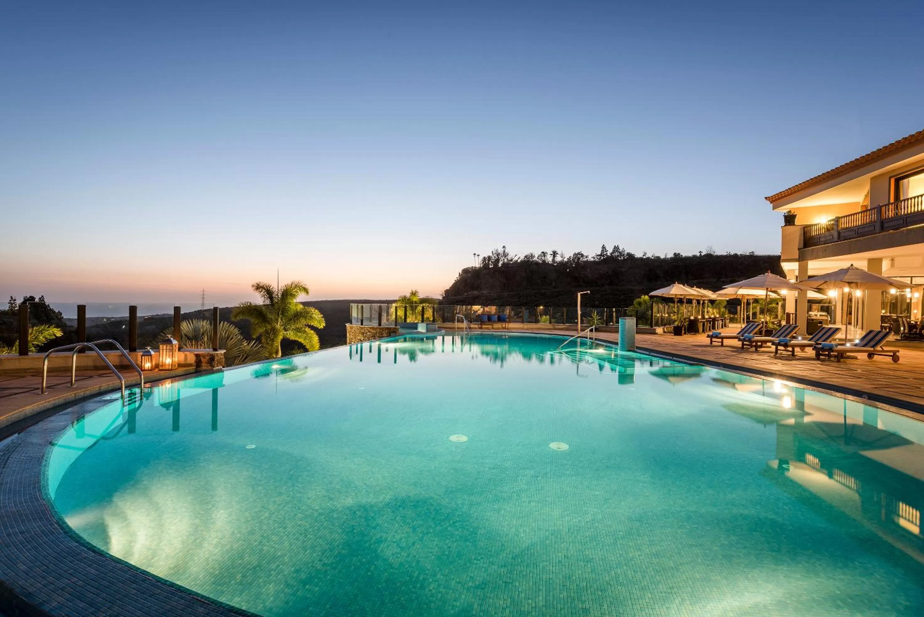 Pool view in Casa León Royal Retreat