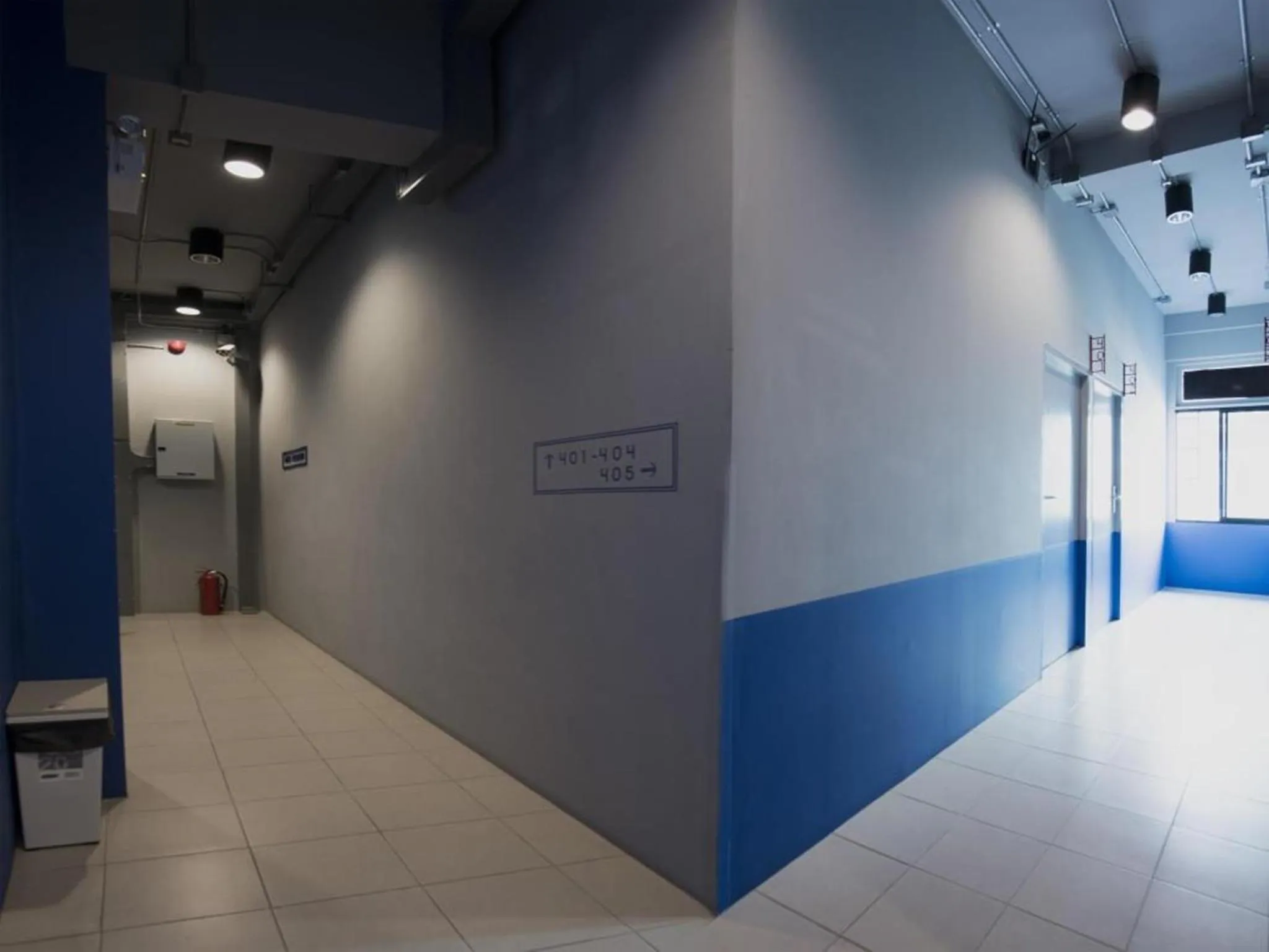 Floor plan in Loftel Station Hostel