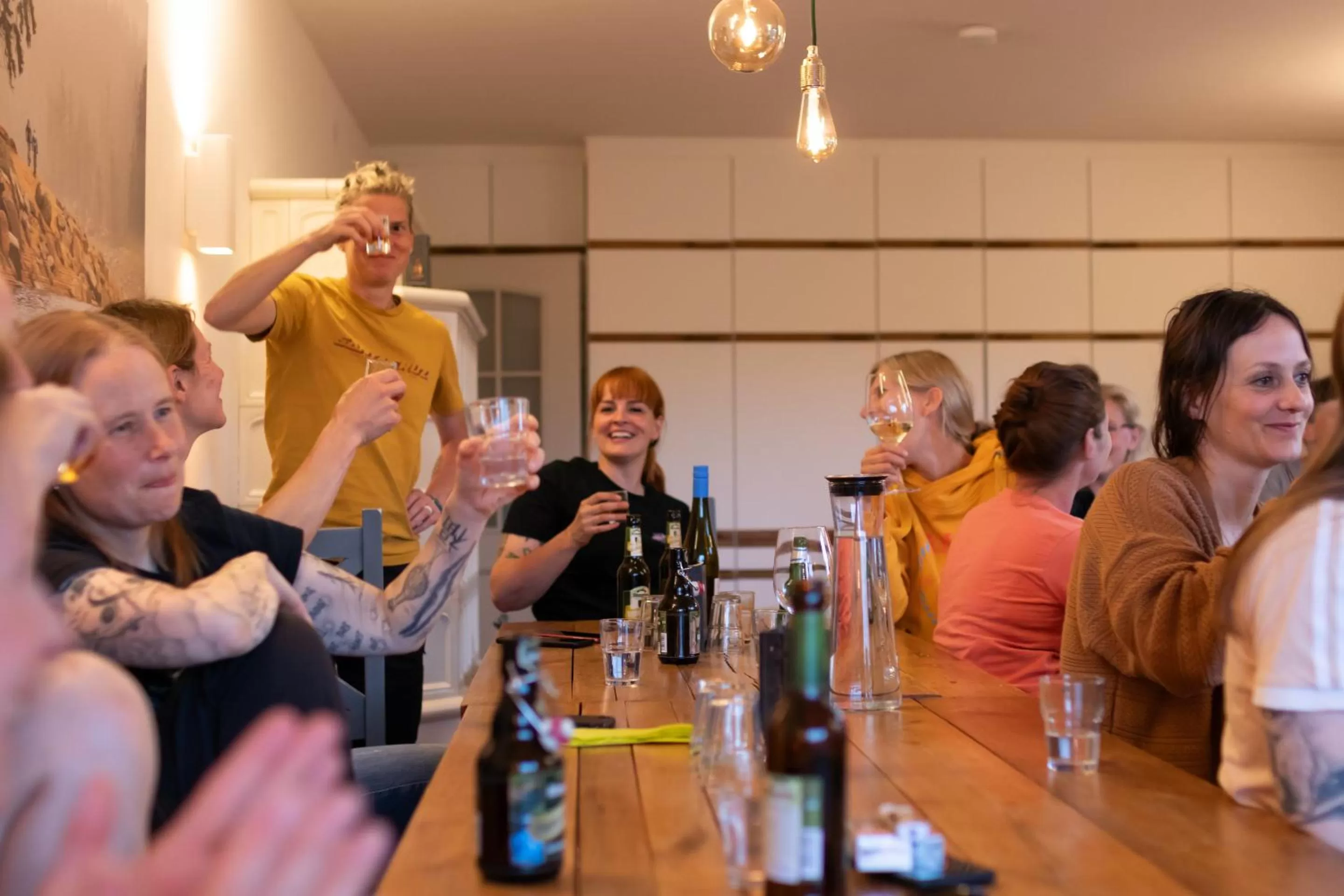 Dining area in Harz BnB Werkmeister