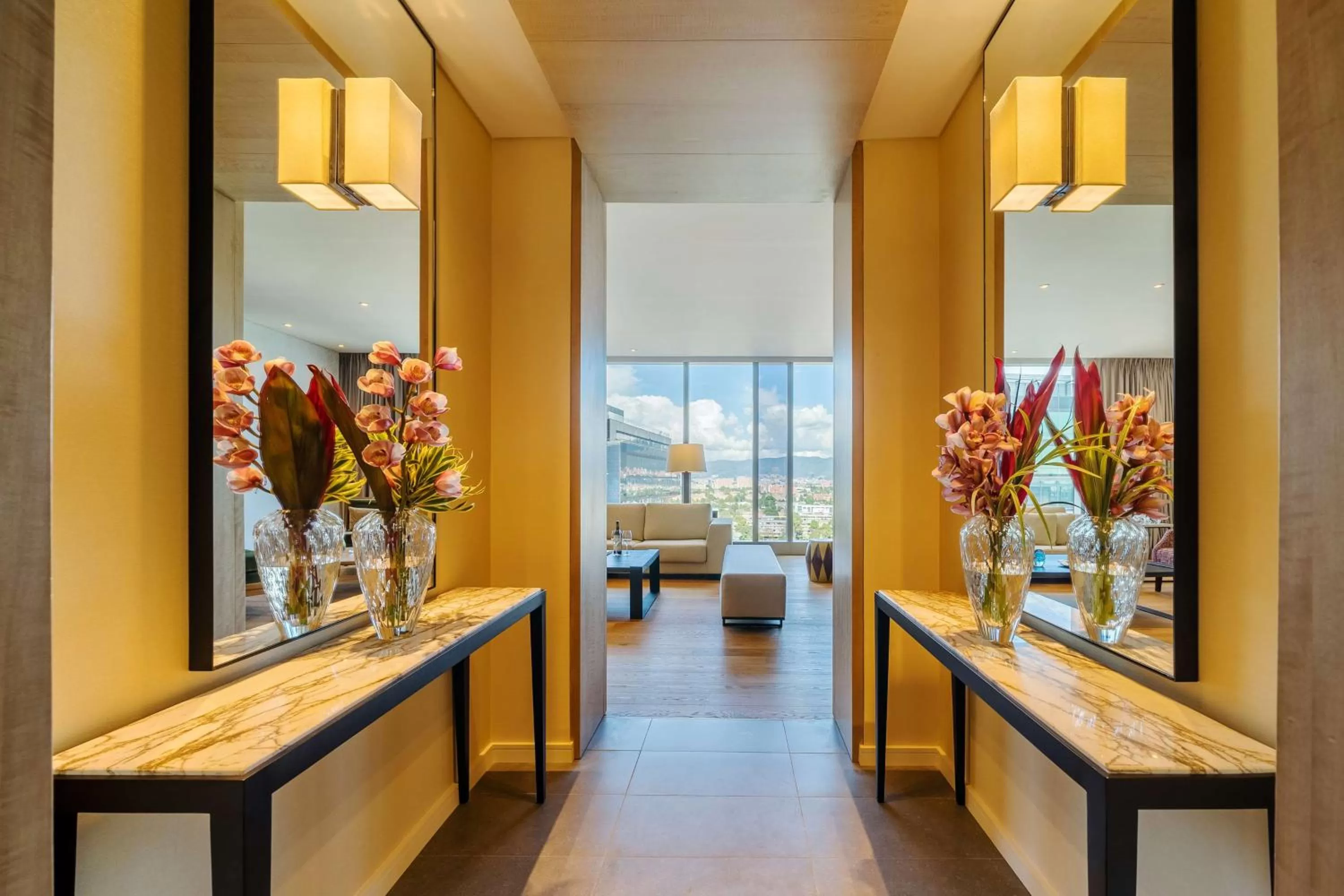 Photo of the whole room in Grand Hyatt Bogota