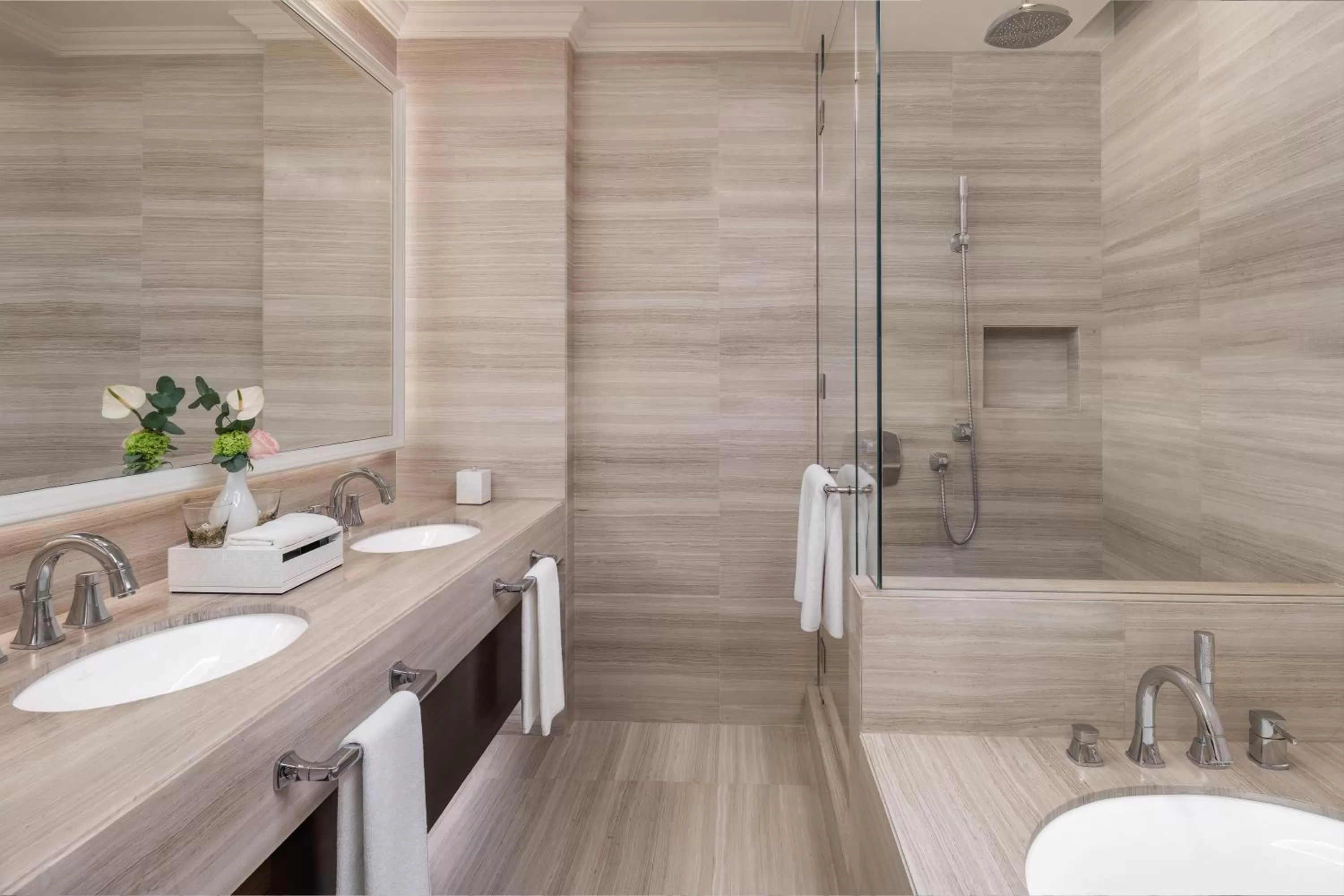 Bathroom in Address Dubai Mall