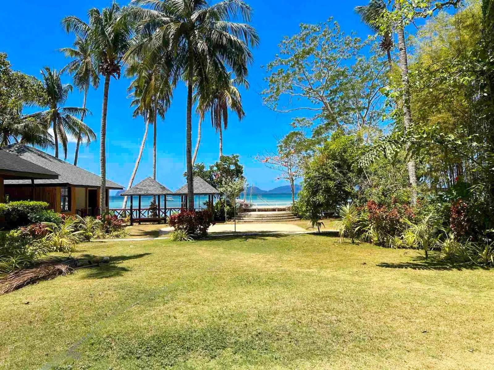 Garden view in Doublegem Beach Resort and Hotel