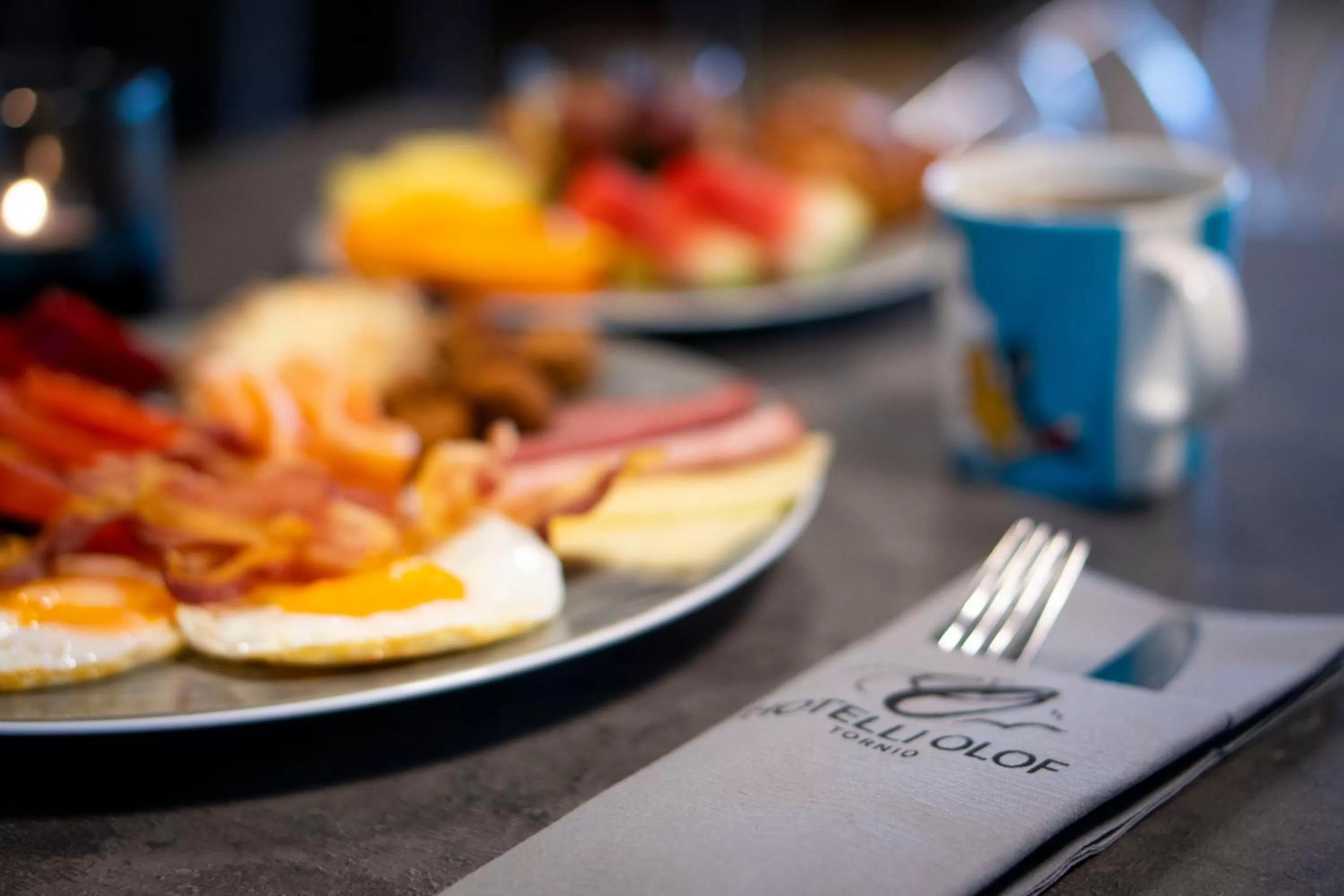 Food and drinks in Hotelli Olof