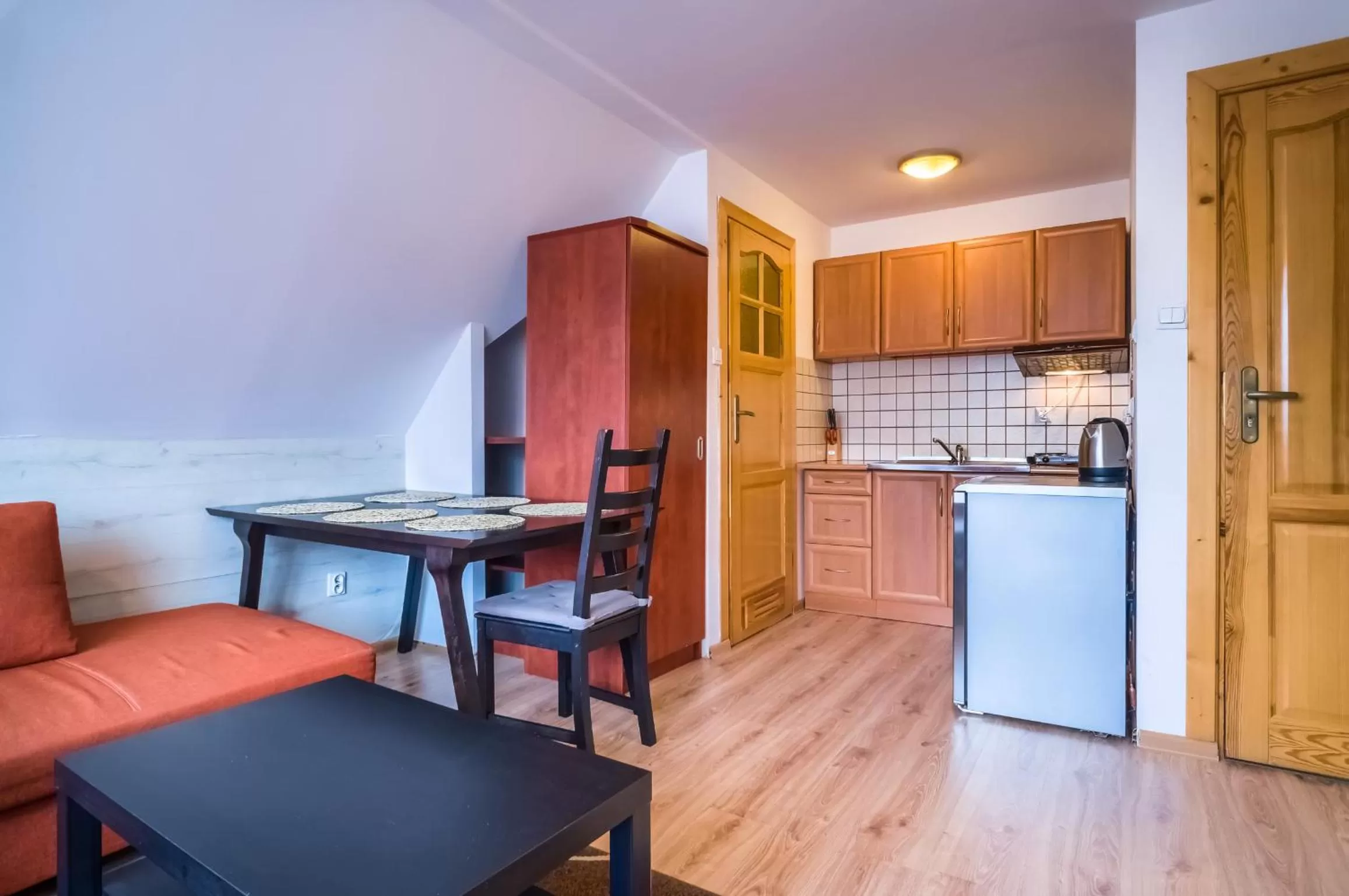 Kitchen/Kitchenette in Aparthotel Delta Garden