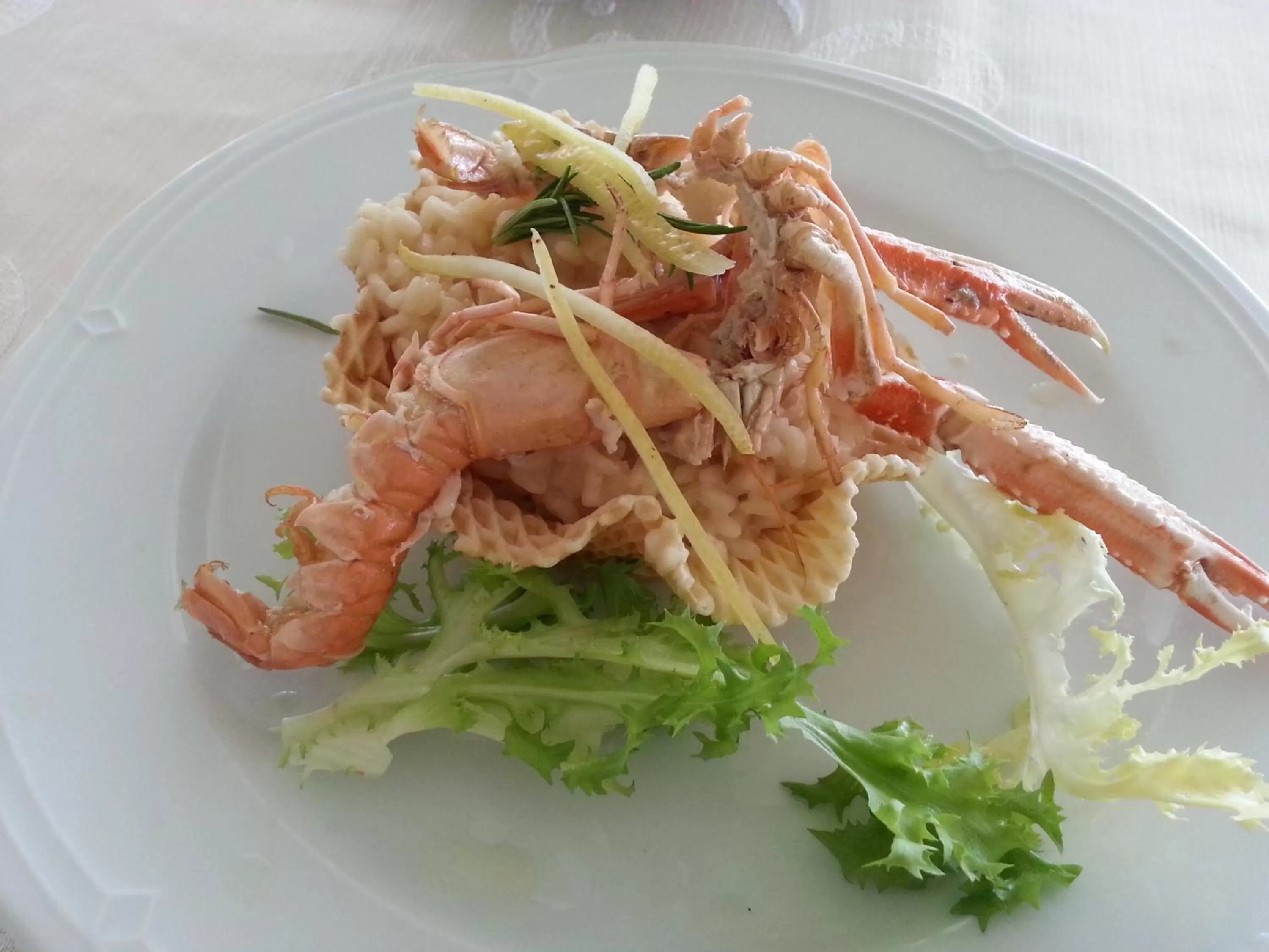 Food close-up in Hotel Ristorante La Campagnola