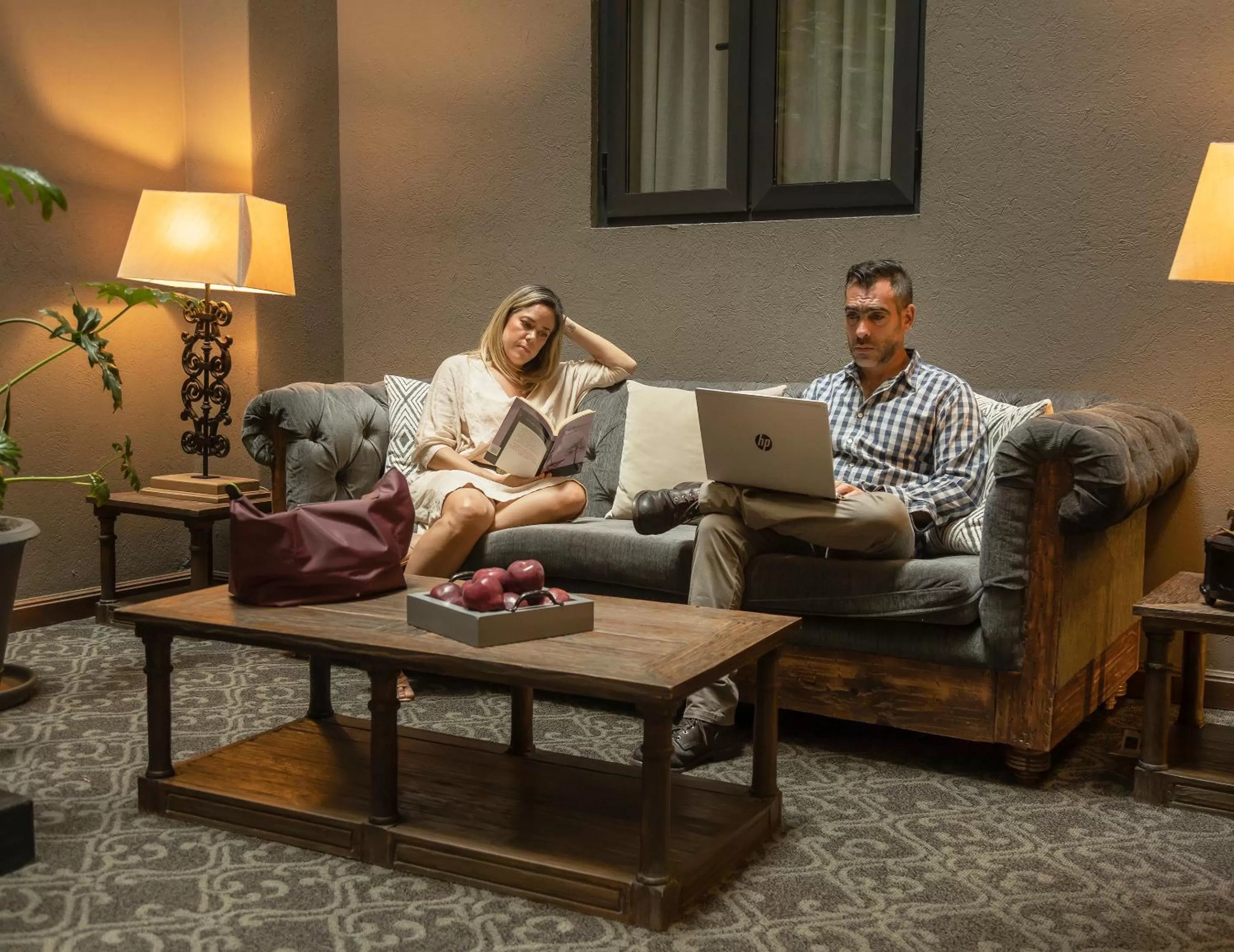 Living room in Zocalo Central & Rooftop Mexico City