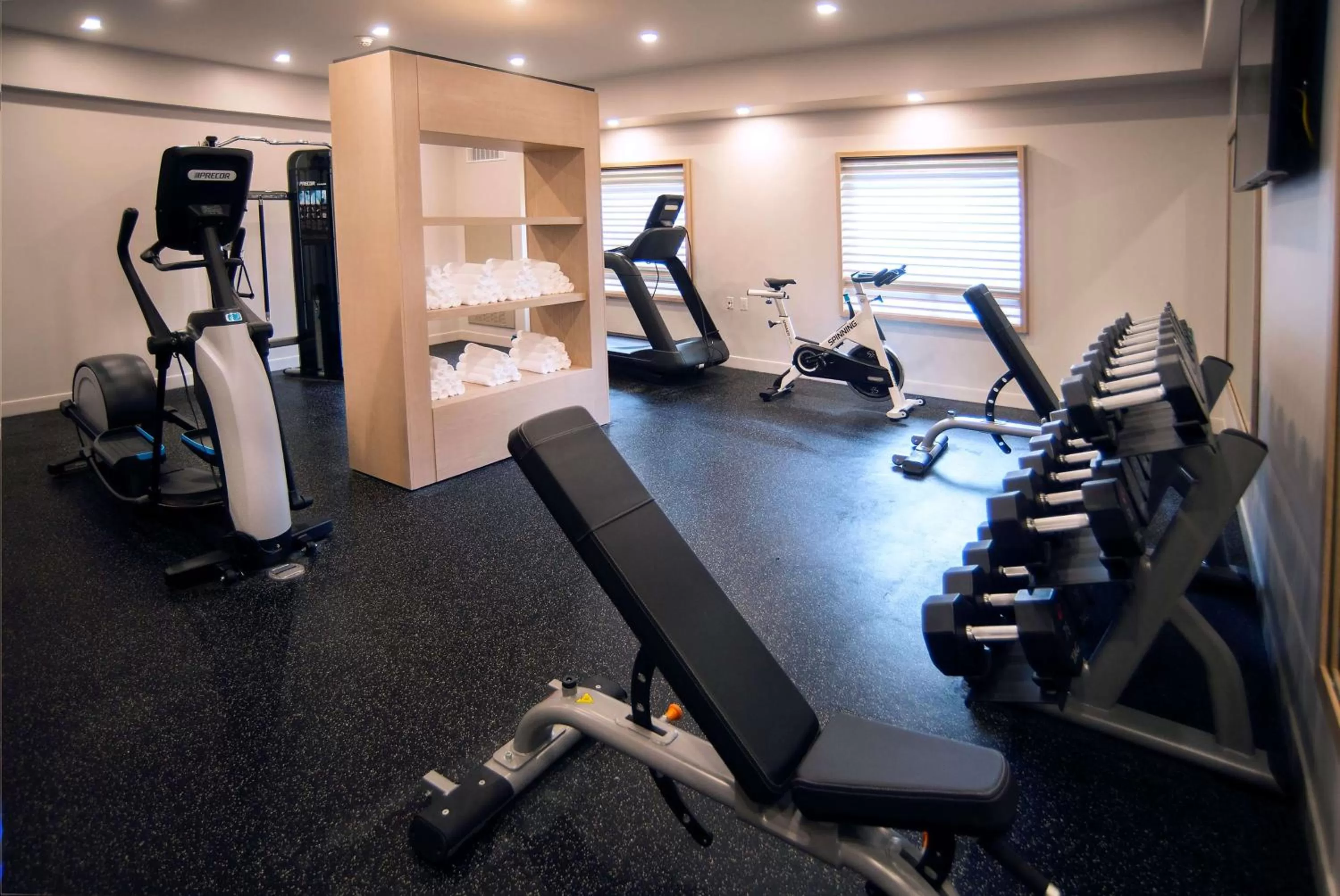 Fitness centre/facilities in DoubleTree by Hilton St. John's Harbourview