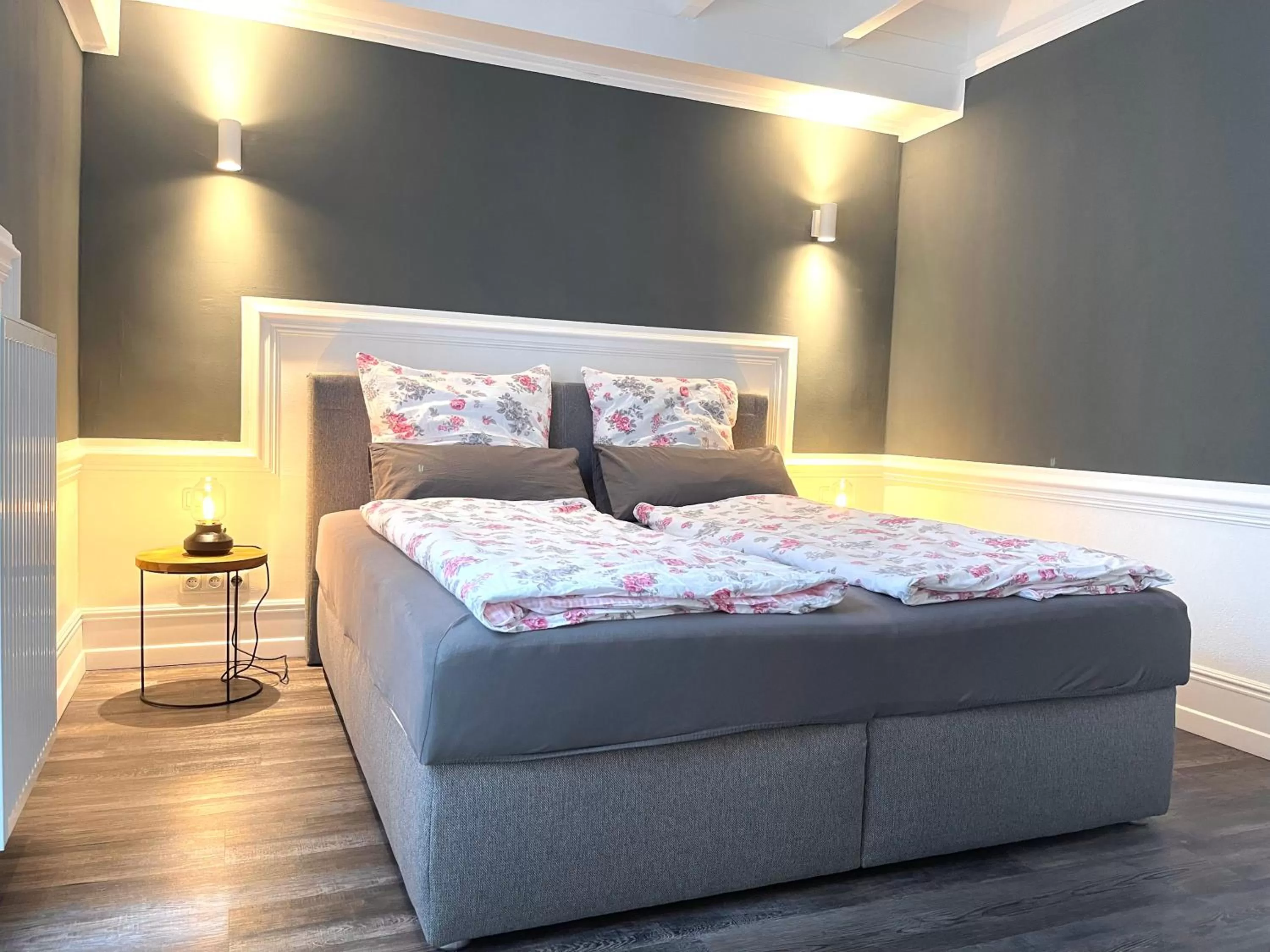 Bed in Rosenhof-Lodge