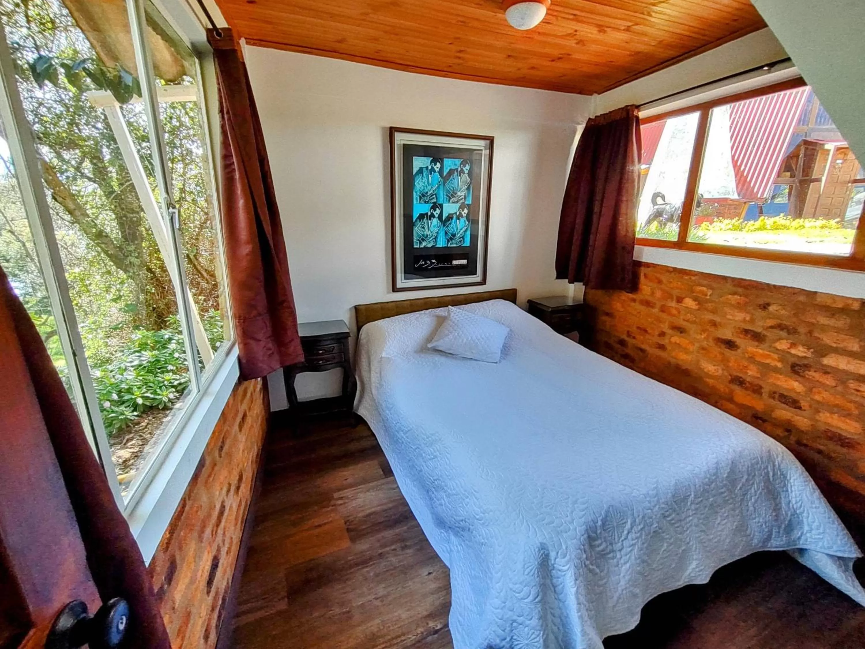 Bedroom, Bed in Refugio Génesis habitaciones Lago de Tota