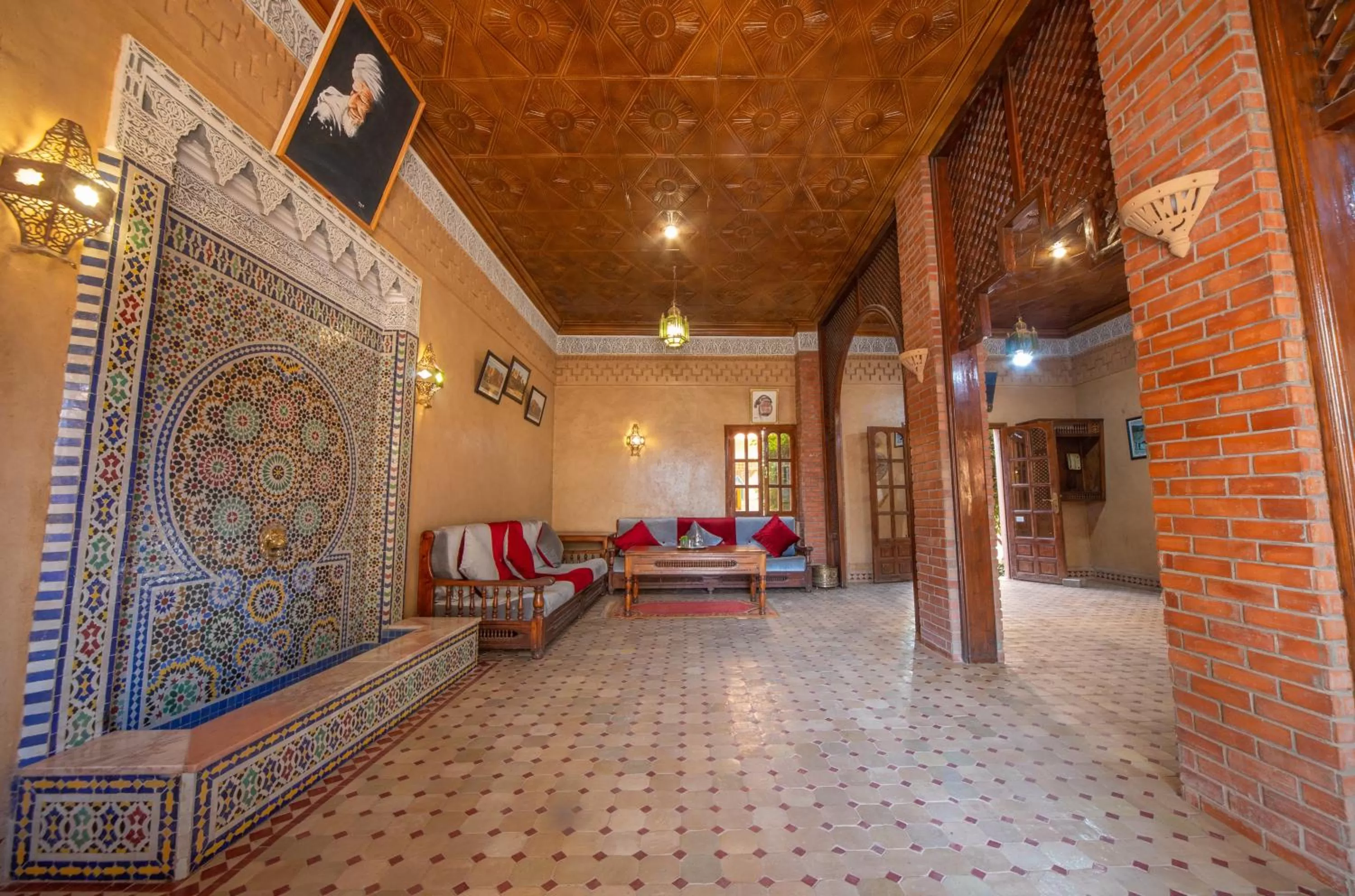 Lobby/Reception in Hôtel Restaurant Zaghro