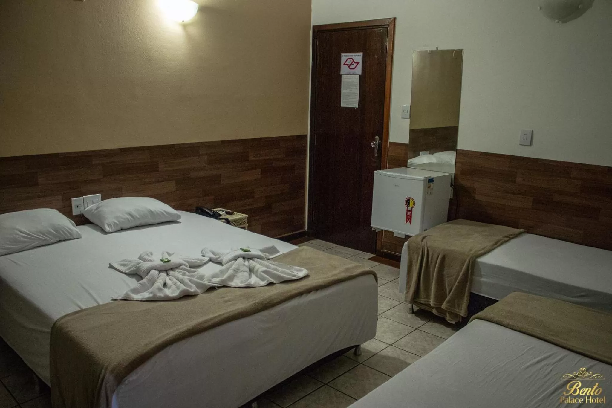 Bed in Bento palace hotel