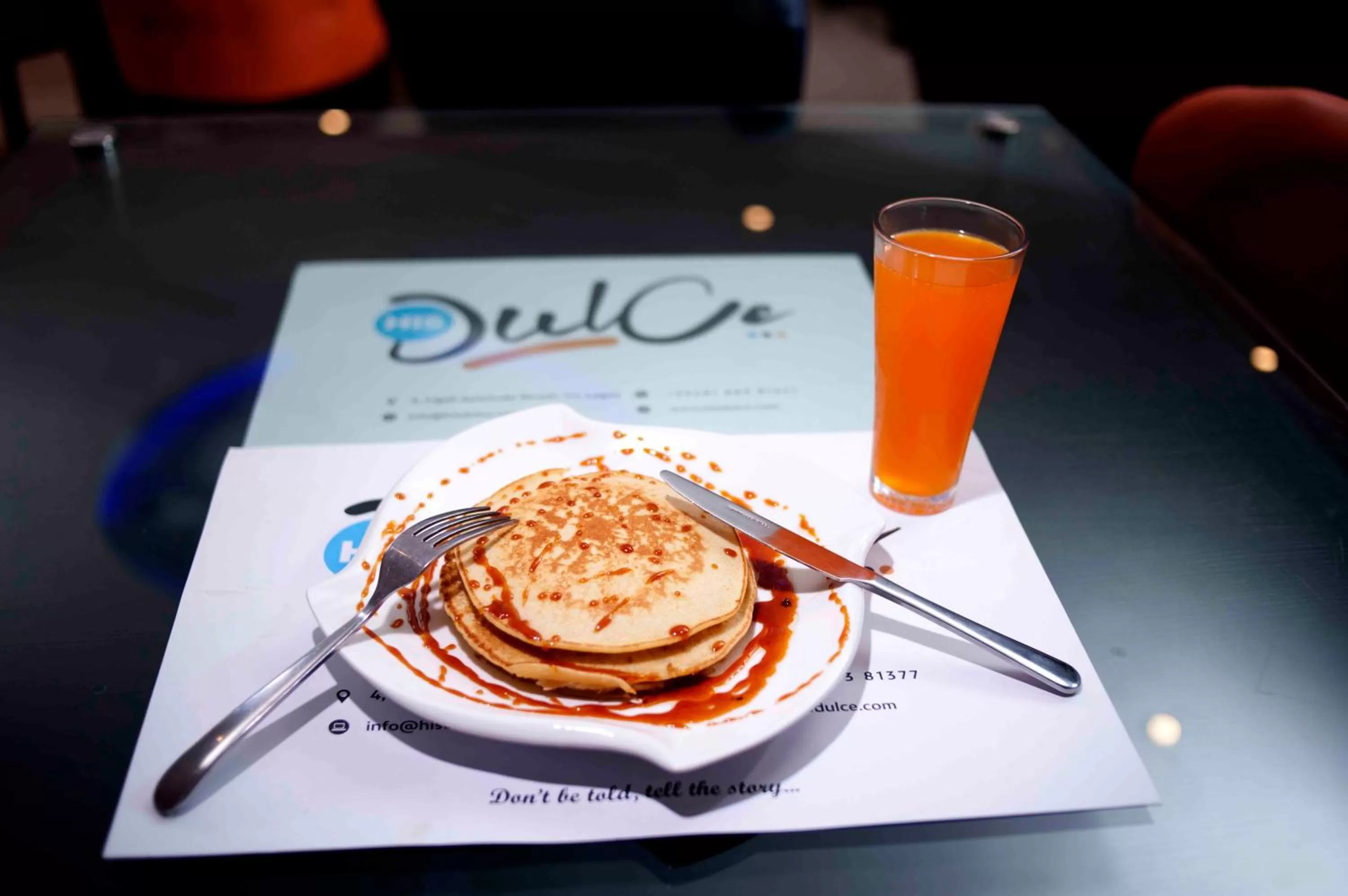 Breakfast in HIS Dulce Apartments