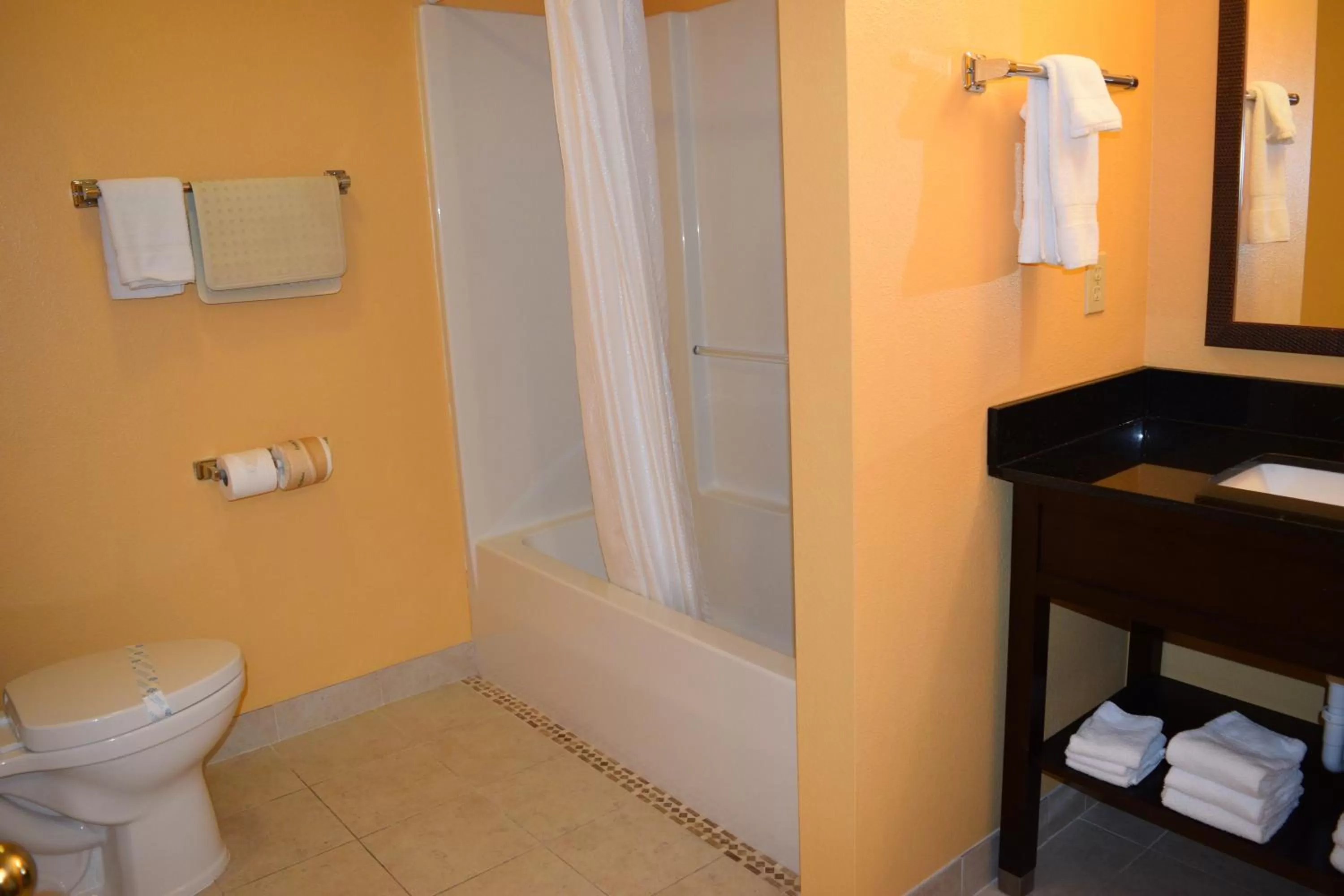 Bathroom in The Royal Victorian Motel