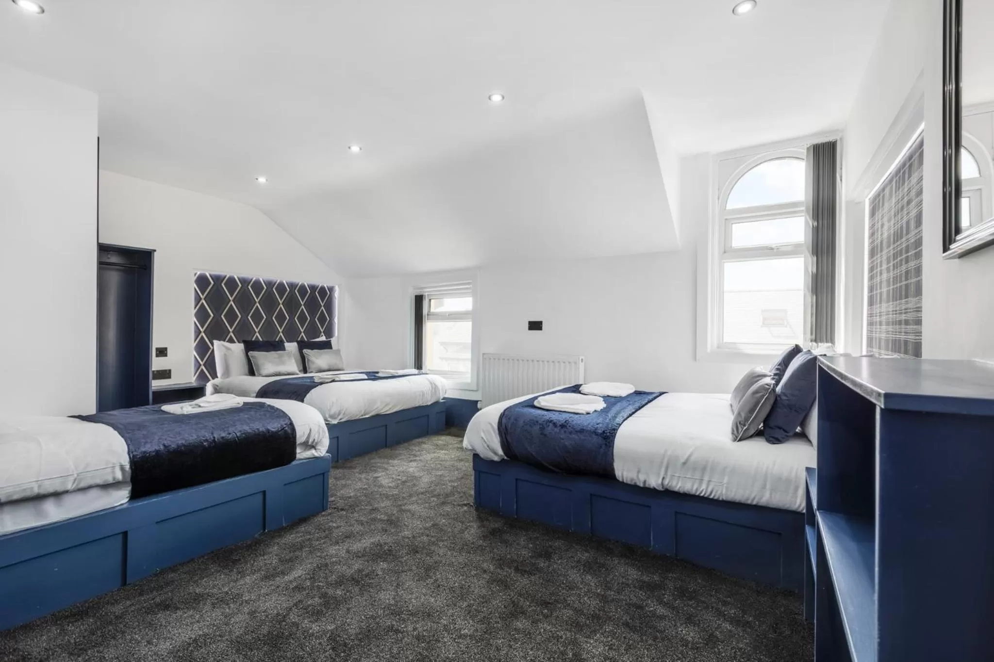 Bedroom in Crystal Towers Sasco Apartments