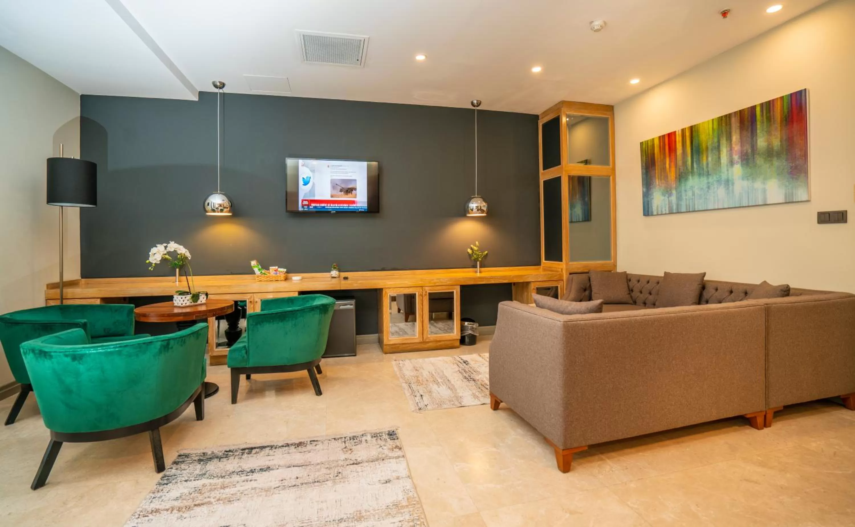 Living room in The Gate Ataşehir Finance Centre