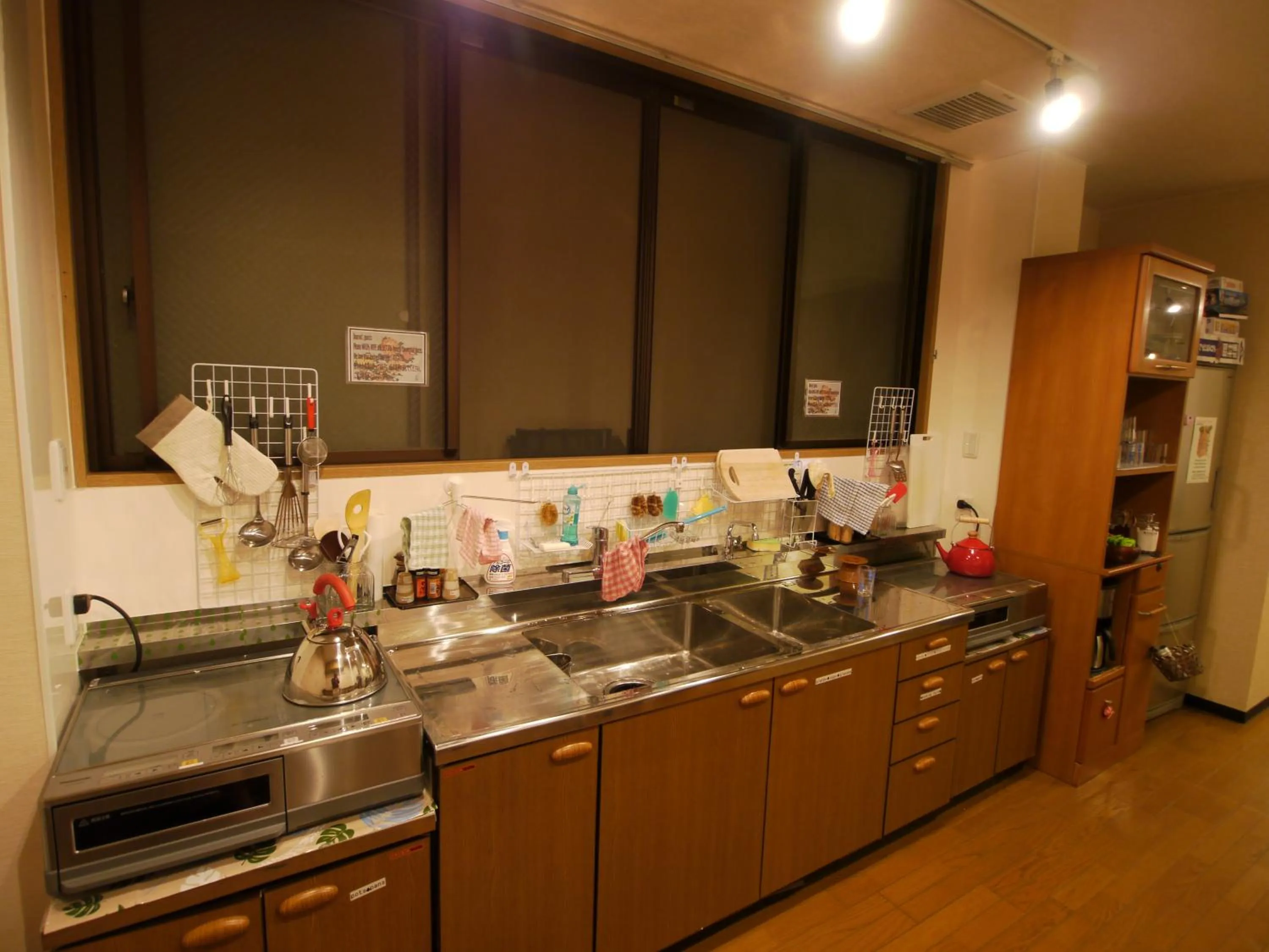 Kitchen or kitchenette in Kyoto Hana Hostel