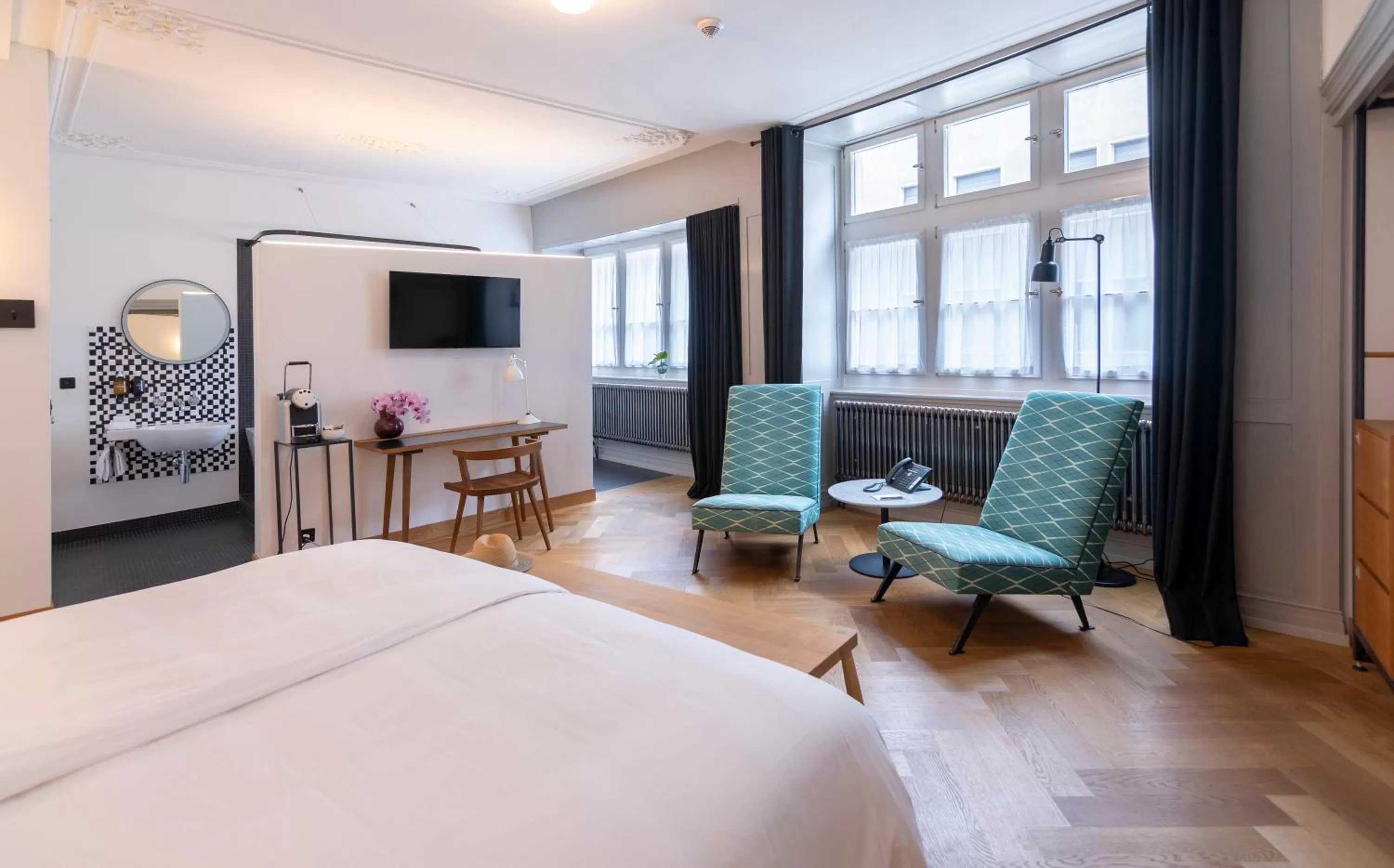 TV and multimedia, Bed in Marktgasse Hotel