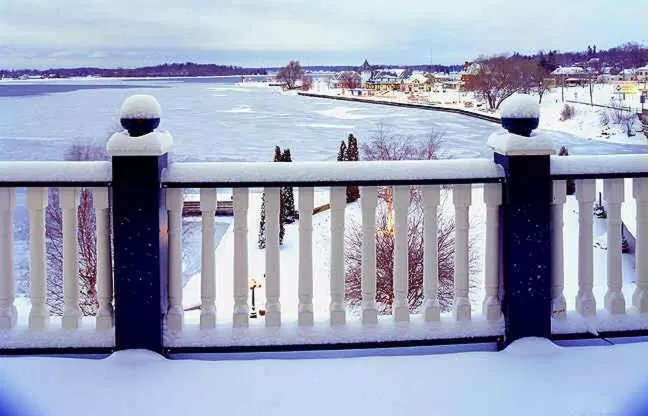 Balcony/Terrace in The Gananoque Inn