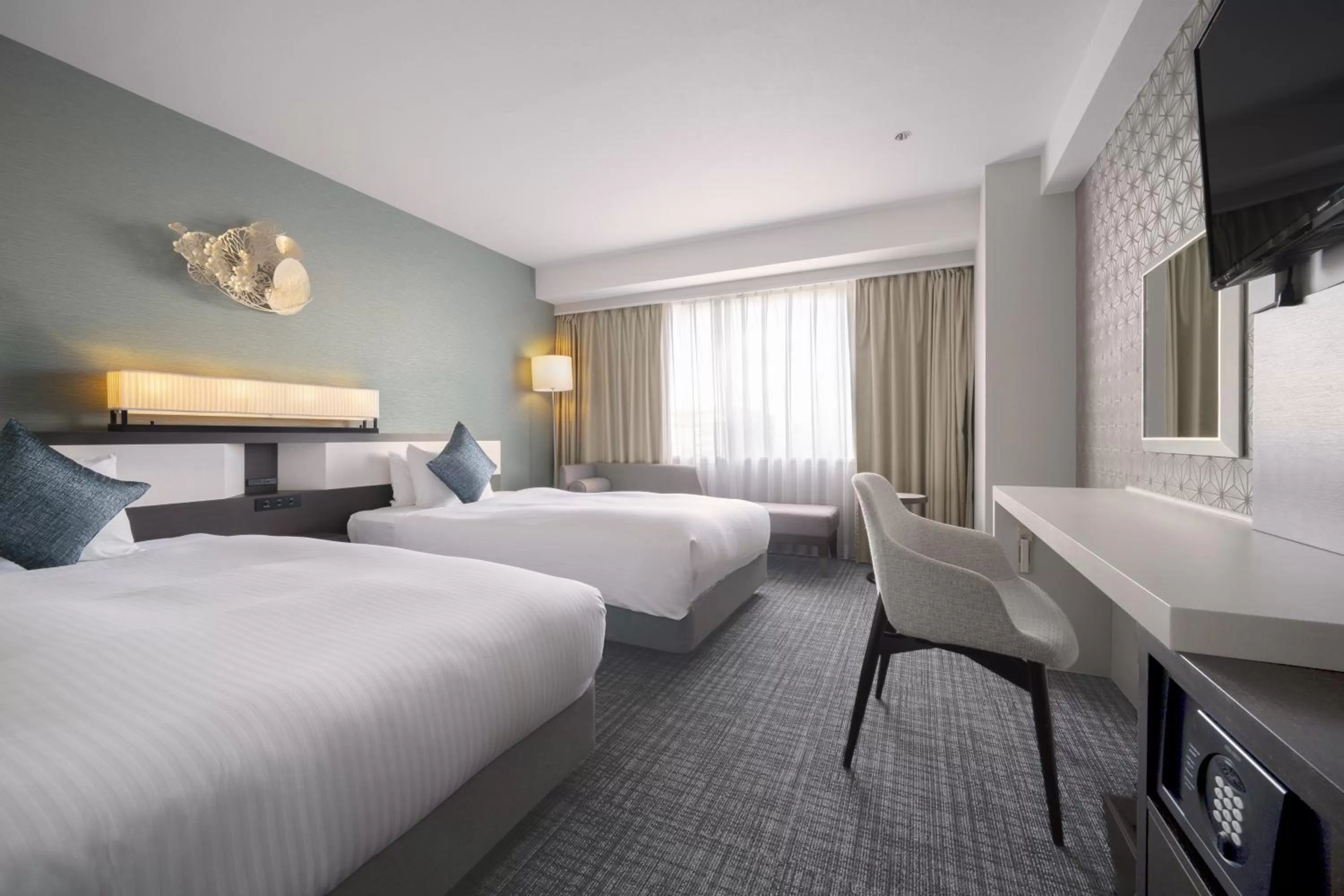 Premier Twin Room - single occupancy - Non-Smoking in Premier Hotel - CABIN PRESIDENT - Hakodate