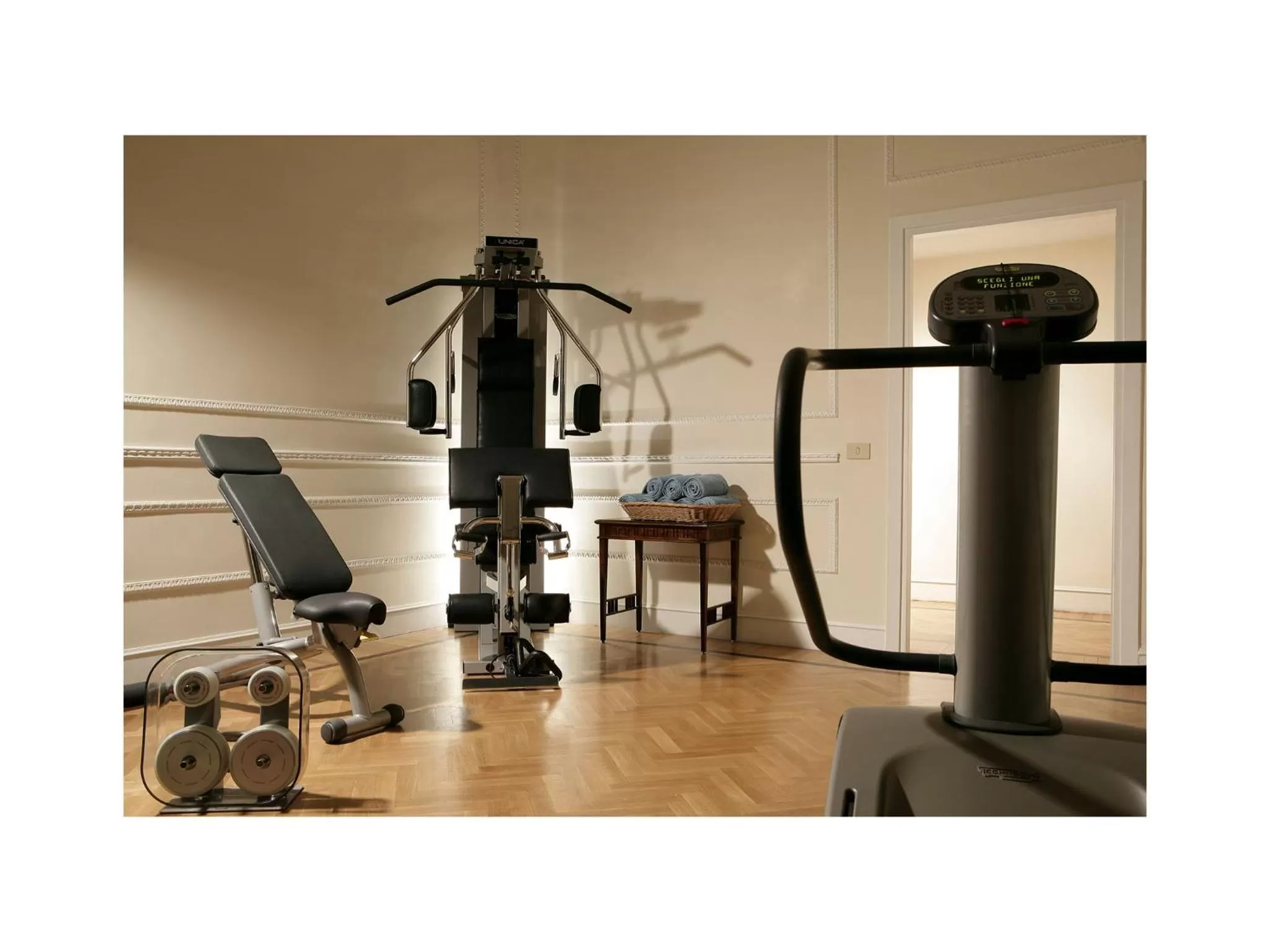 Fitness centre/facilities in Hotel Quirinale