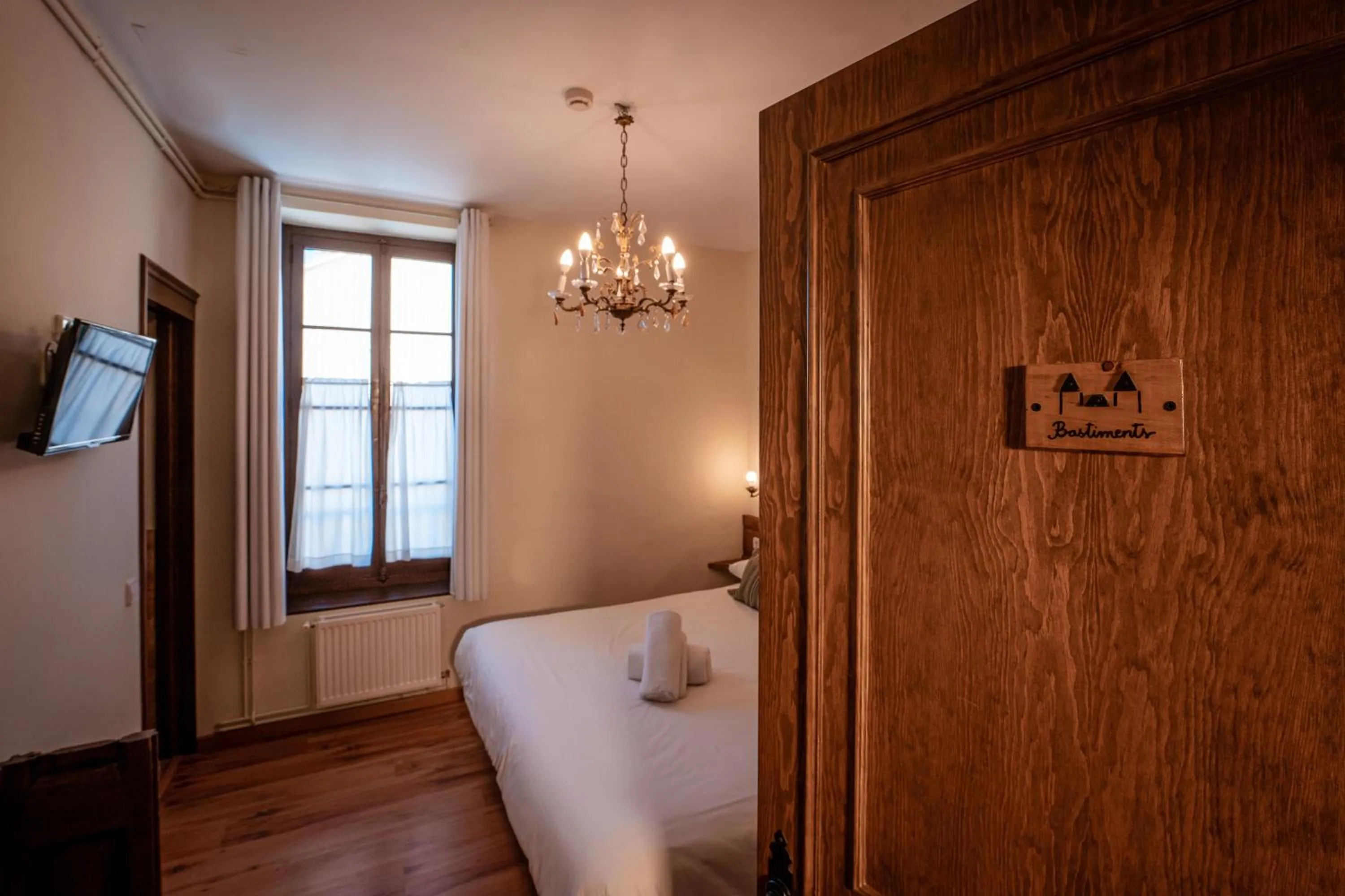 Bed in Hotel Mas de Xaxas