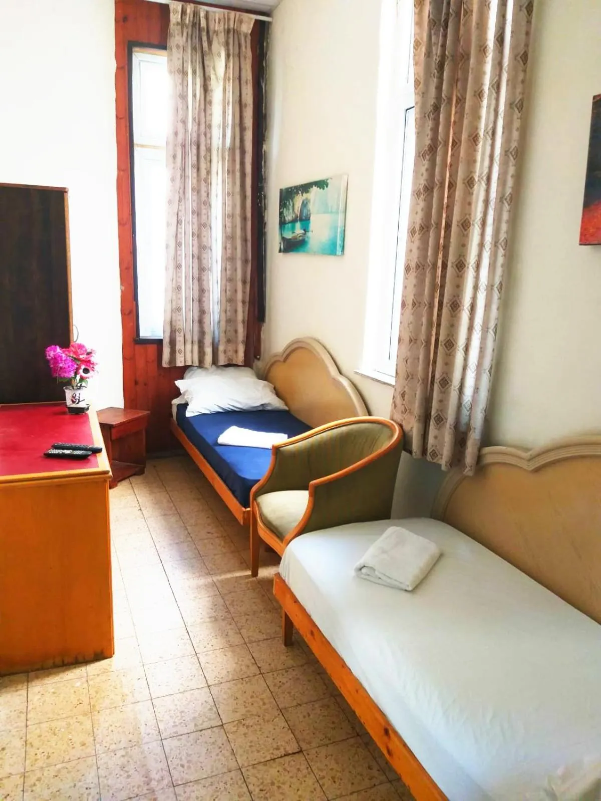 Seating Area in Momo's Hostel