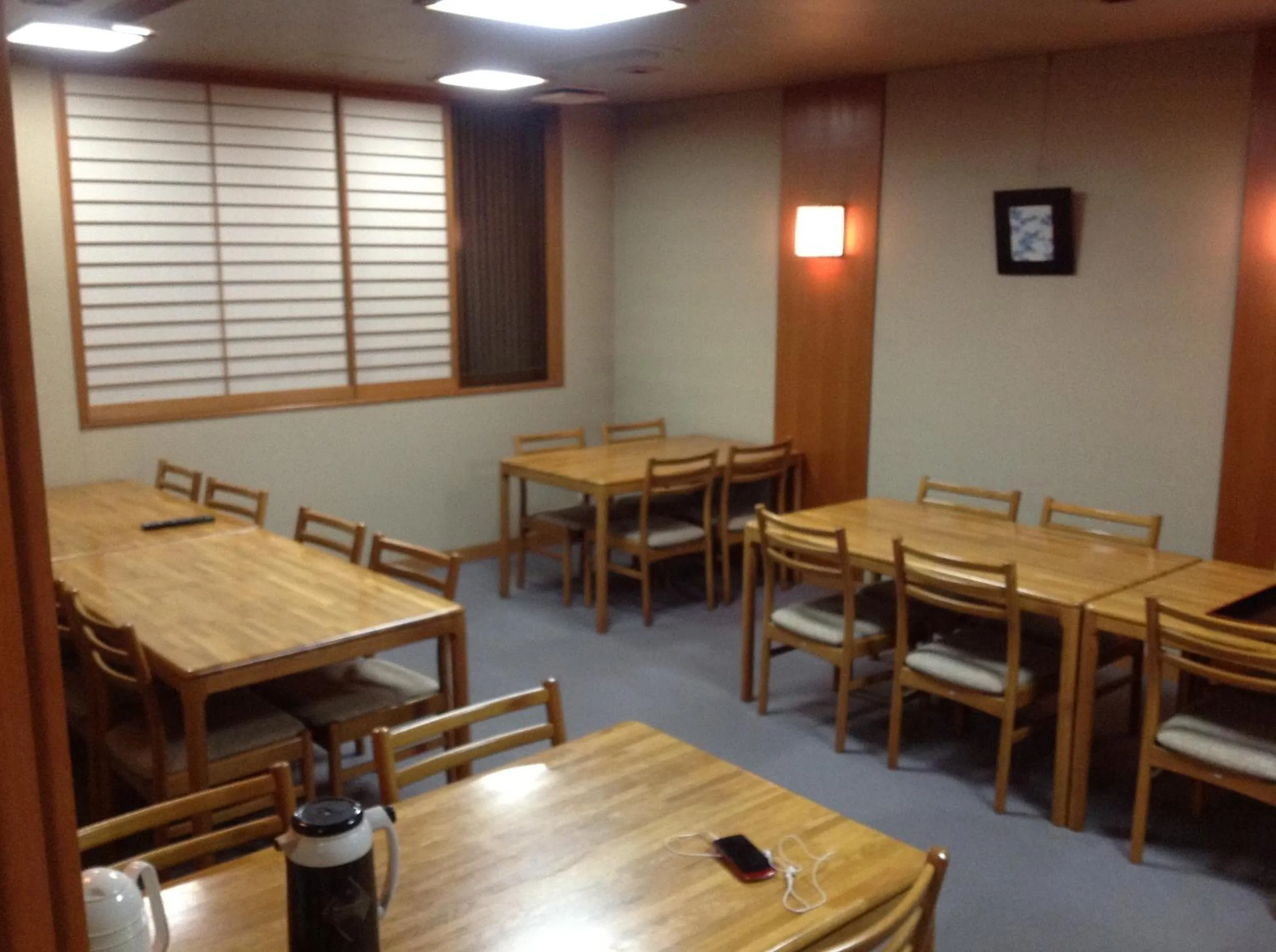 Restaurant/places to eat in Nakayasu Ryokan