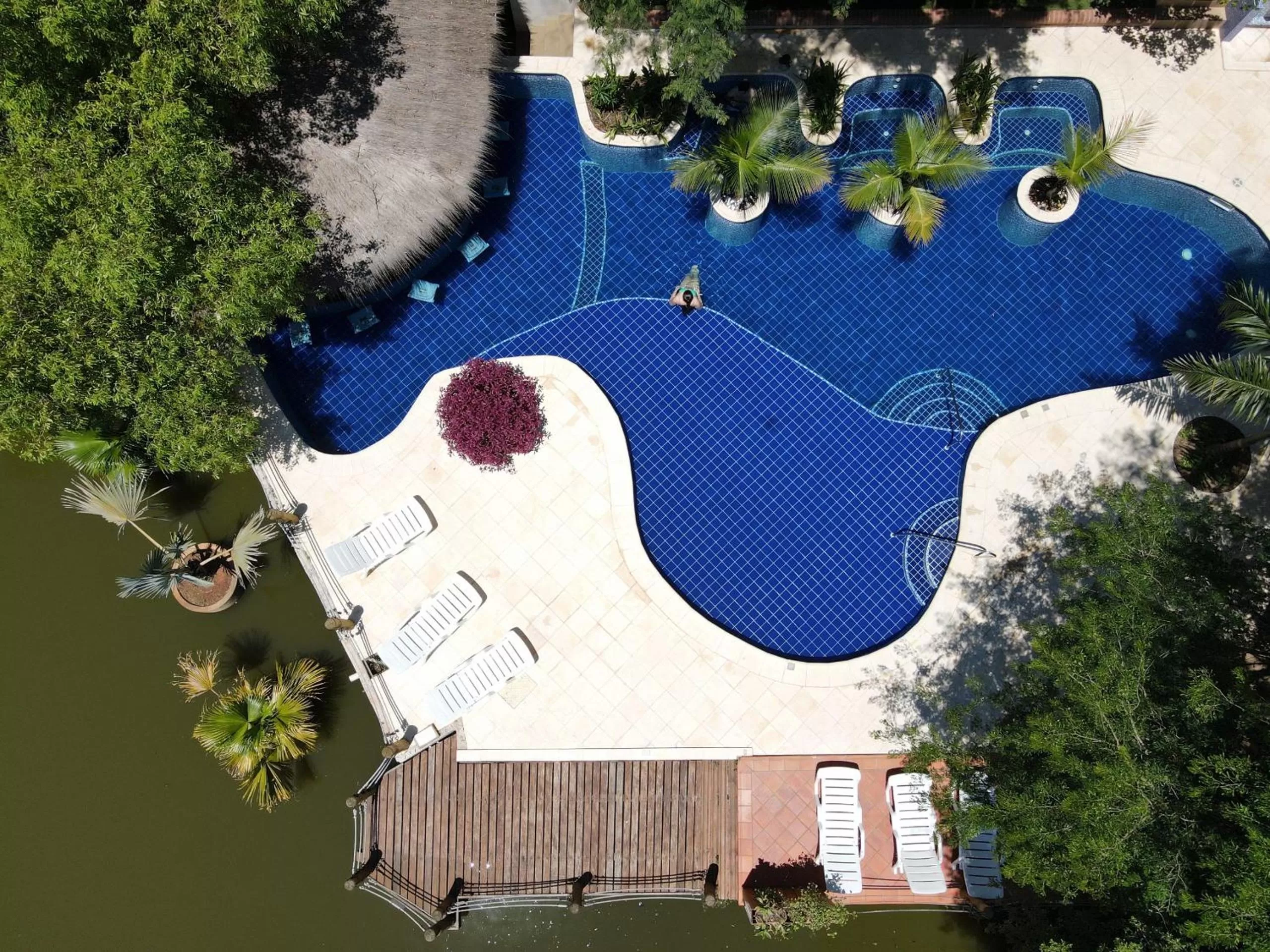 Bird's eye view in Los Lagos Resort Hotel