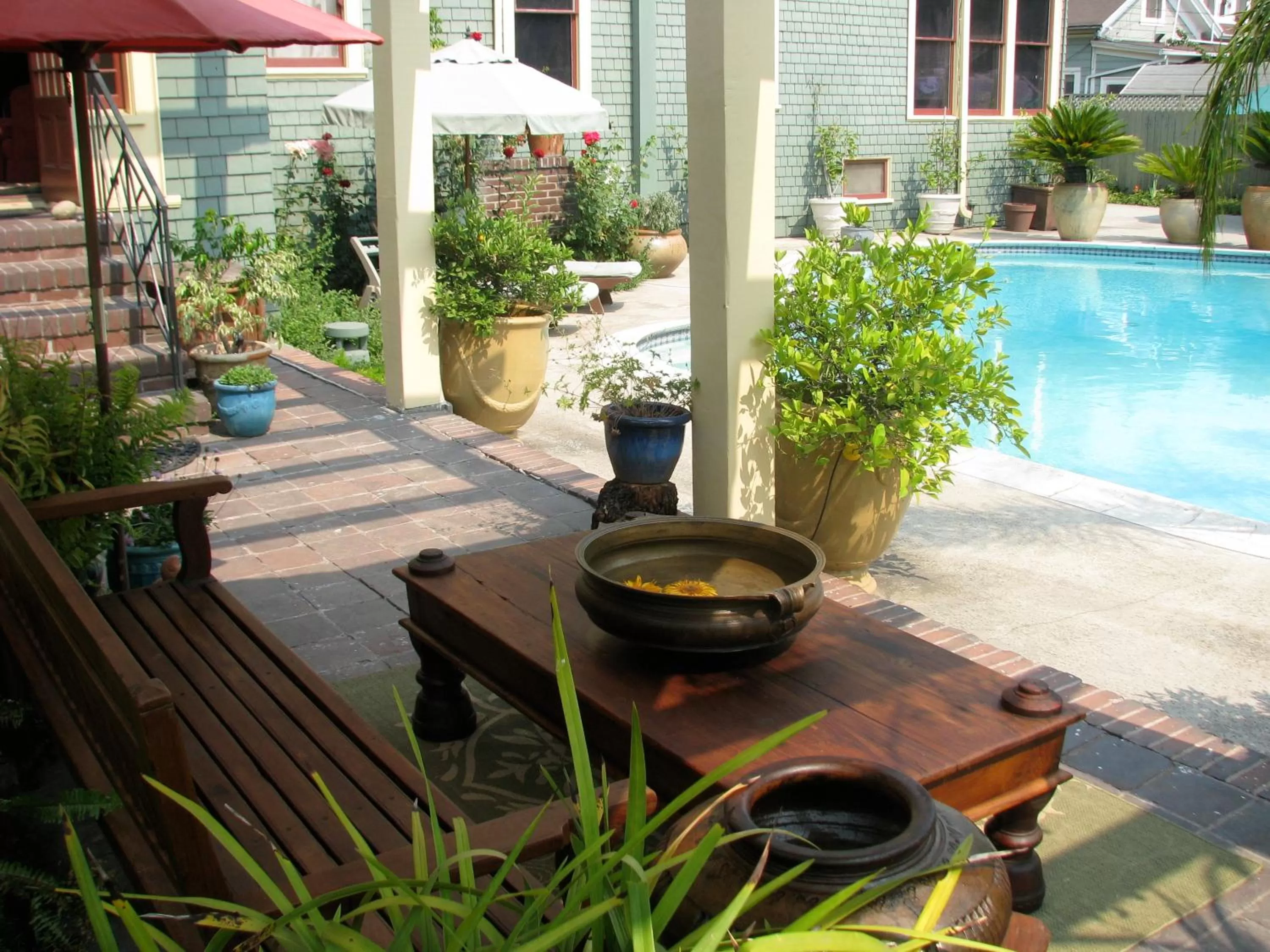 Swimming pool in The Bissell House Bed & Breakfast