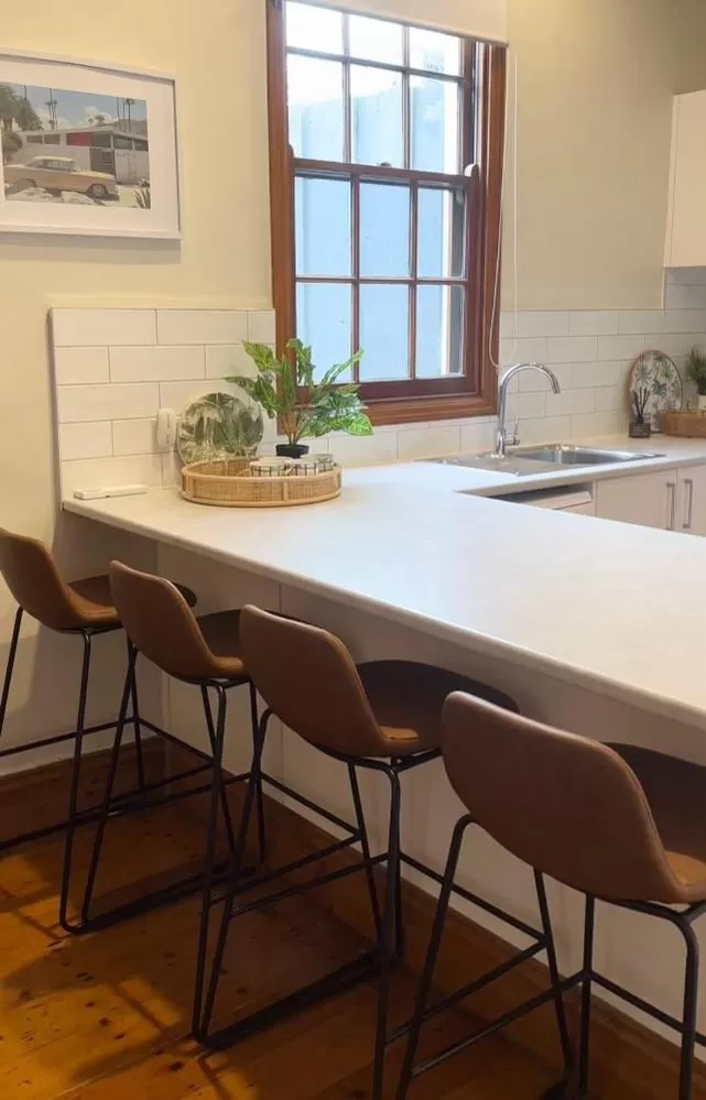 kitchen in Seacombe House Motor Inn Port Fairy