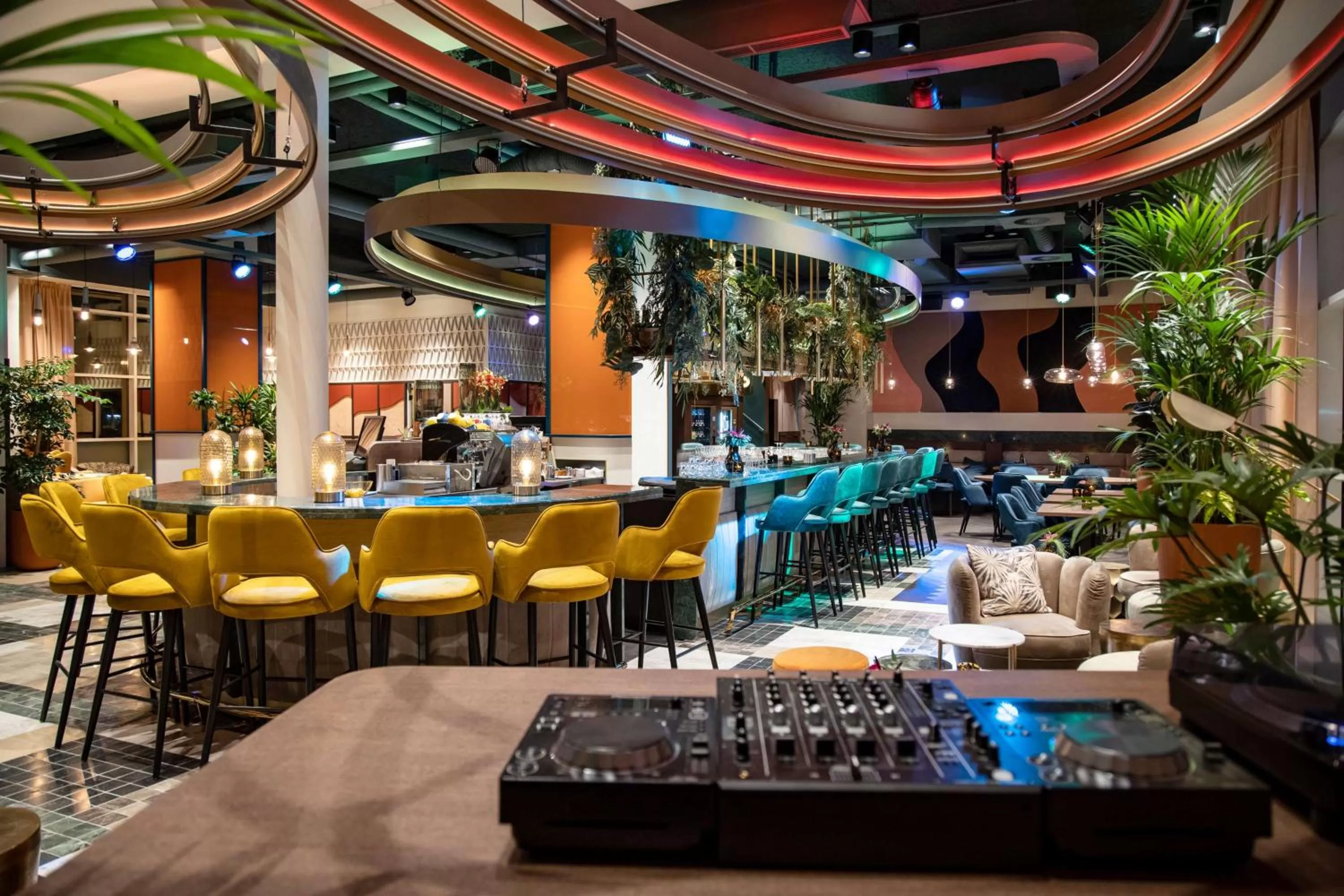 Lobby or reception in Lindner Hotel Antwerp, part of JdV by Hyatt