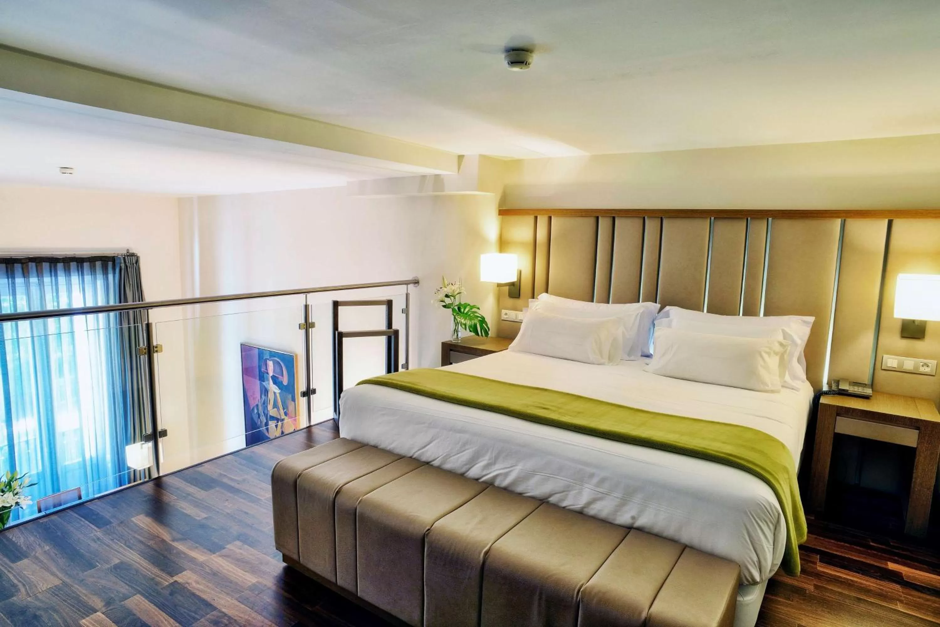 Junior Suite with Sofa Bed (2 Adults + 1 Child) in NH Collection Madrid Palacio de Tepa