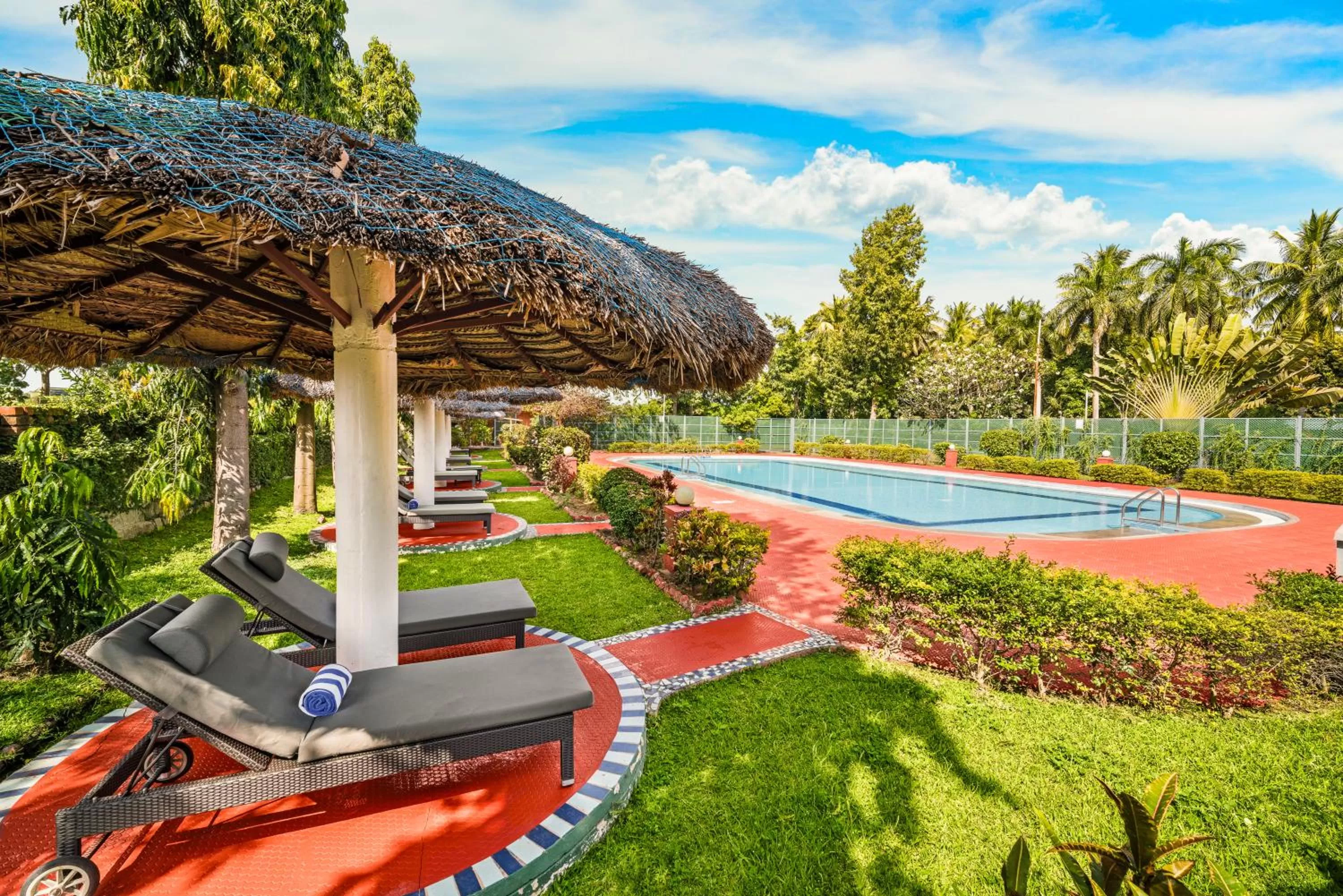 Garden view in GReaT Trails Riverview Thanjavur By GRT Hotels