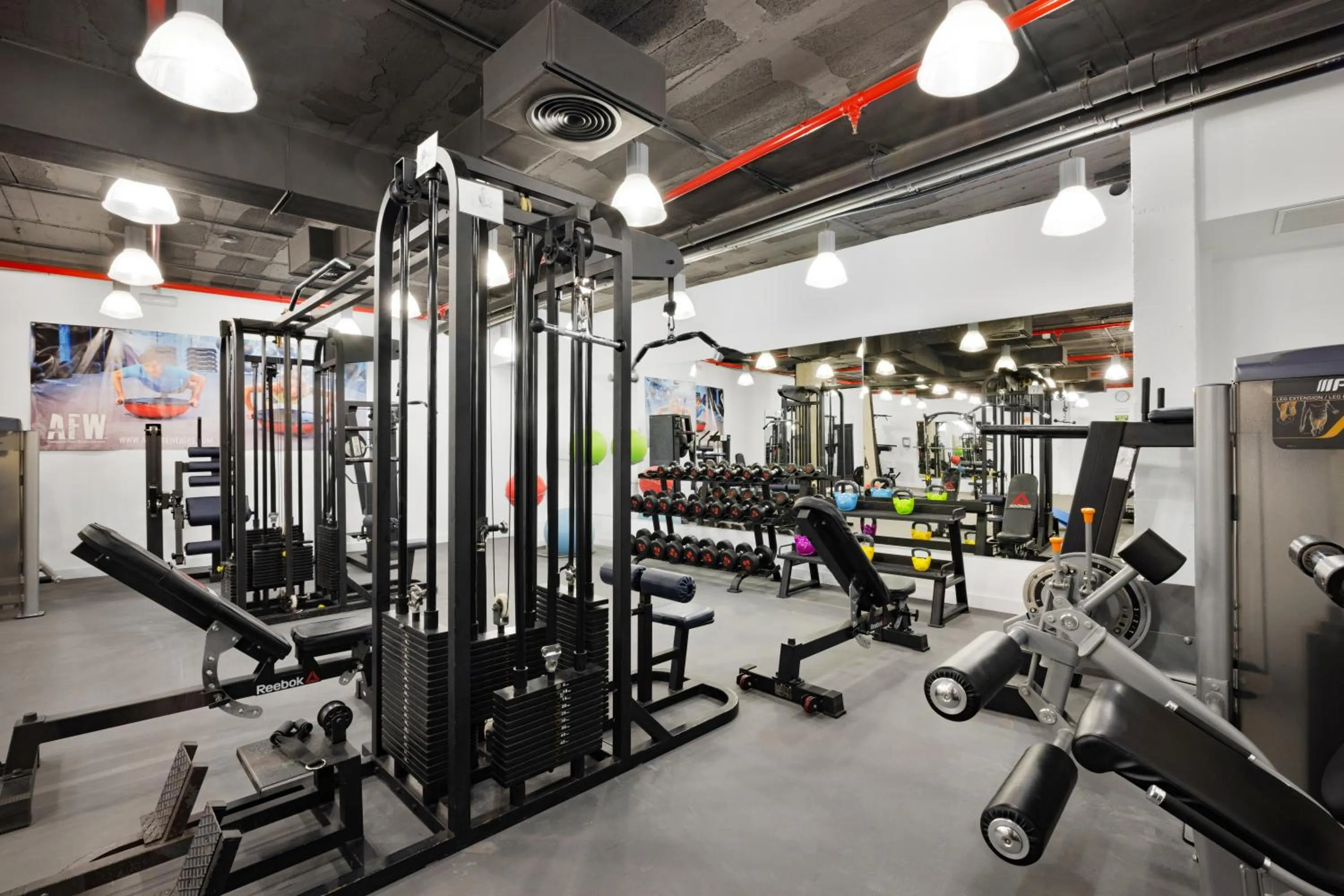 Fitness centre/facilities in Aparthotel Fontanellas Playa