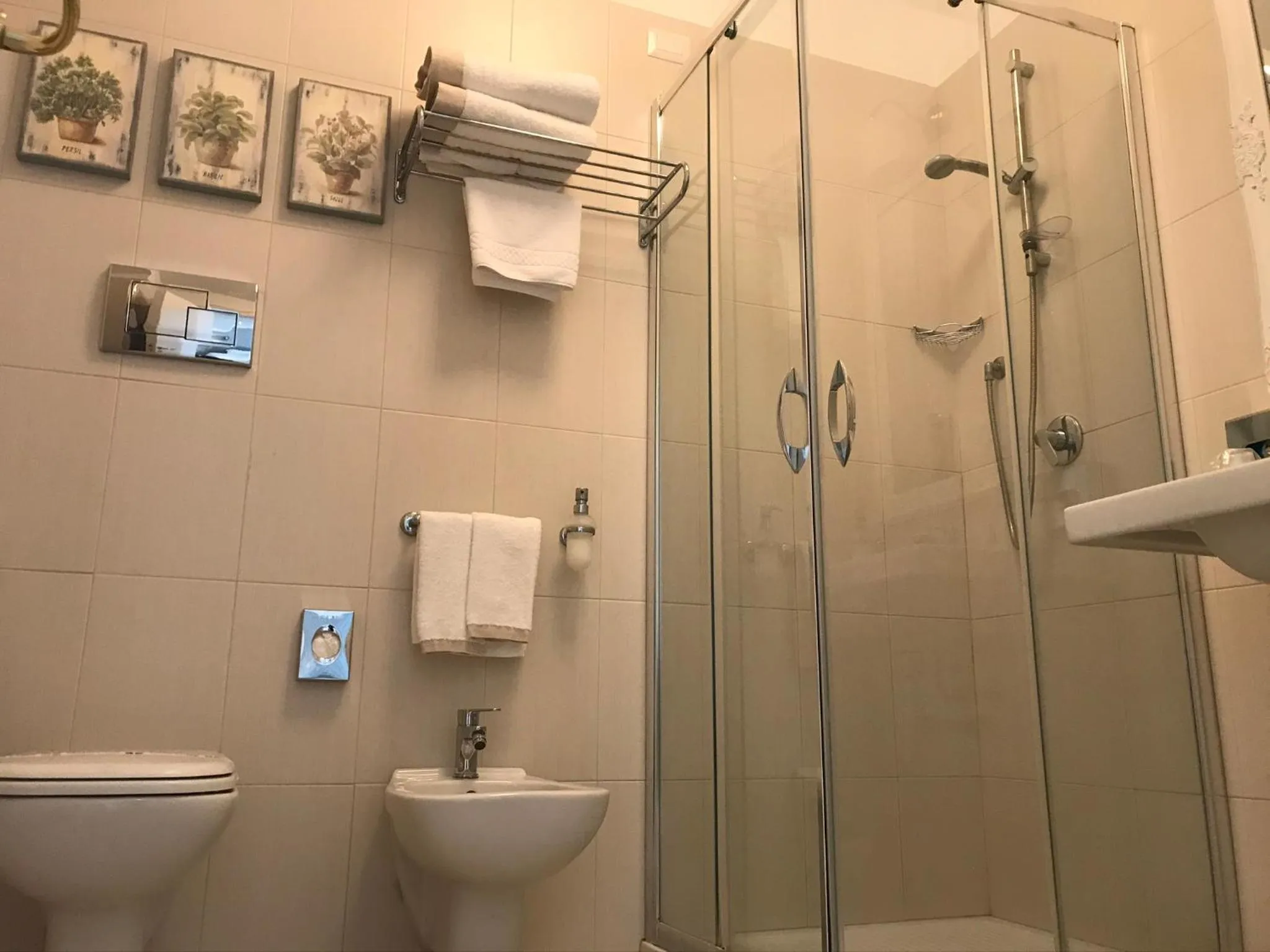 Bathroom in Marina Holiday & Spa