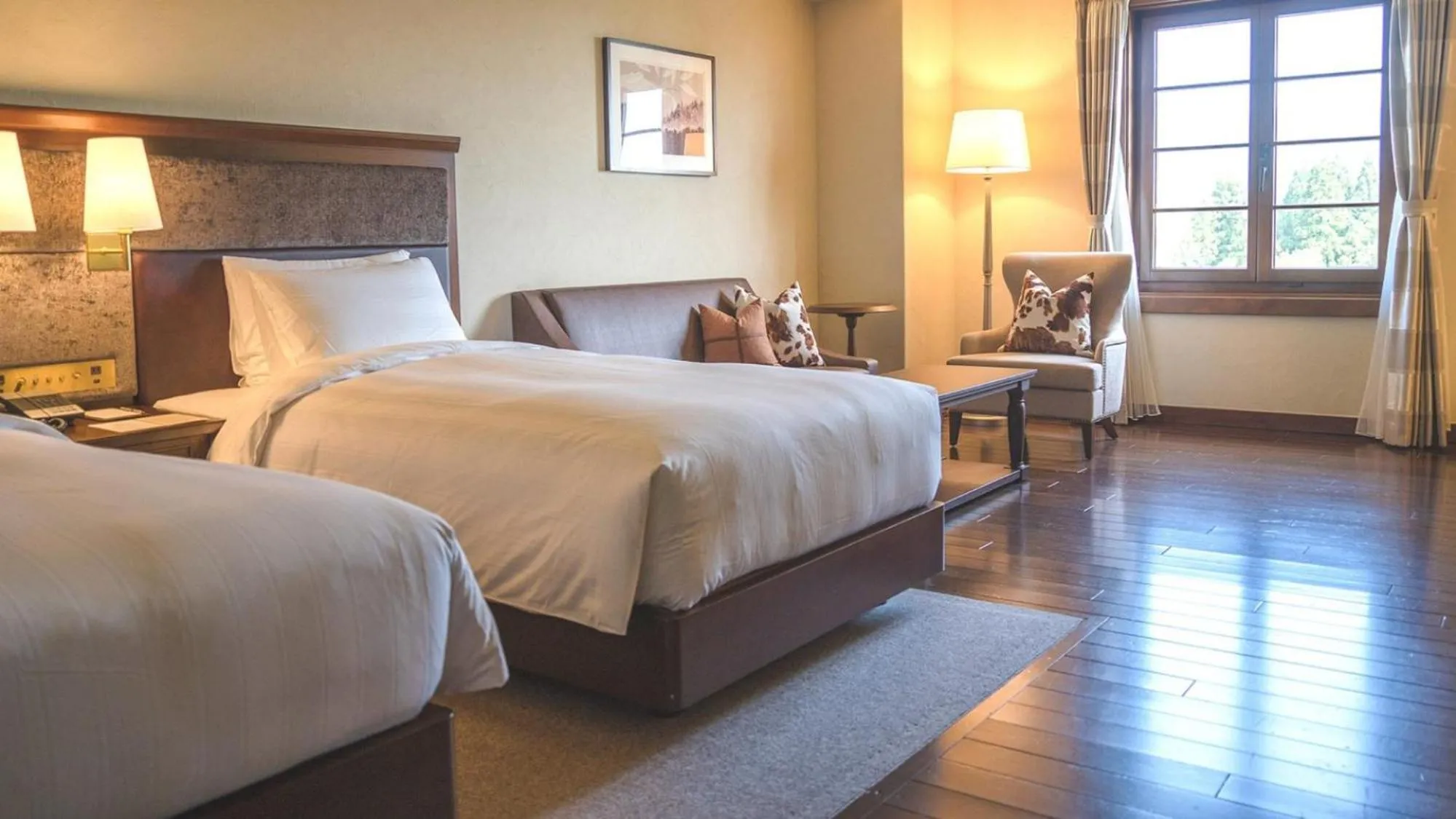 Photo of the whole room, Bed in Lotte Arai Resort