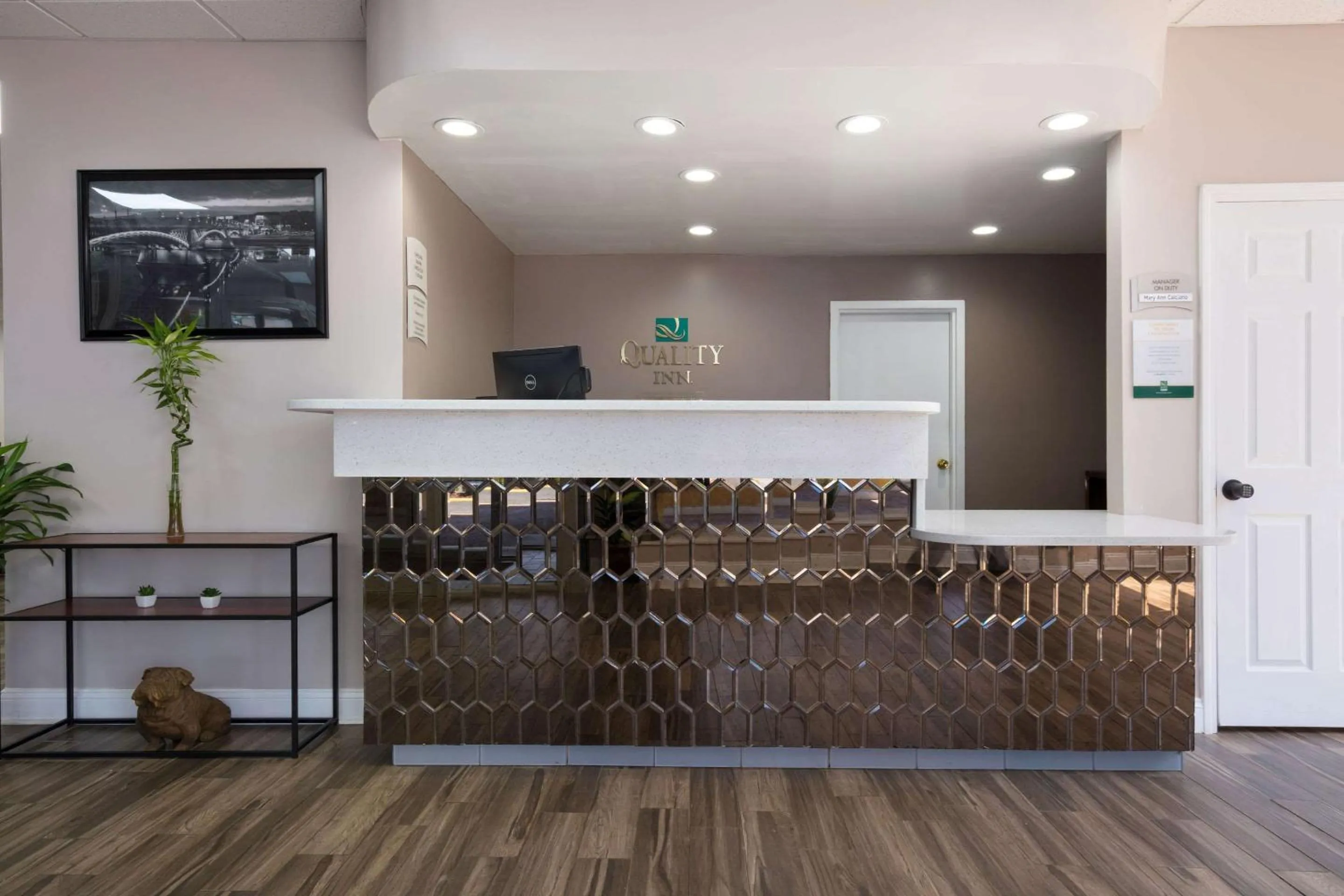 Lobby or reception in Quality Inn Starkville near University