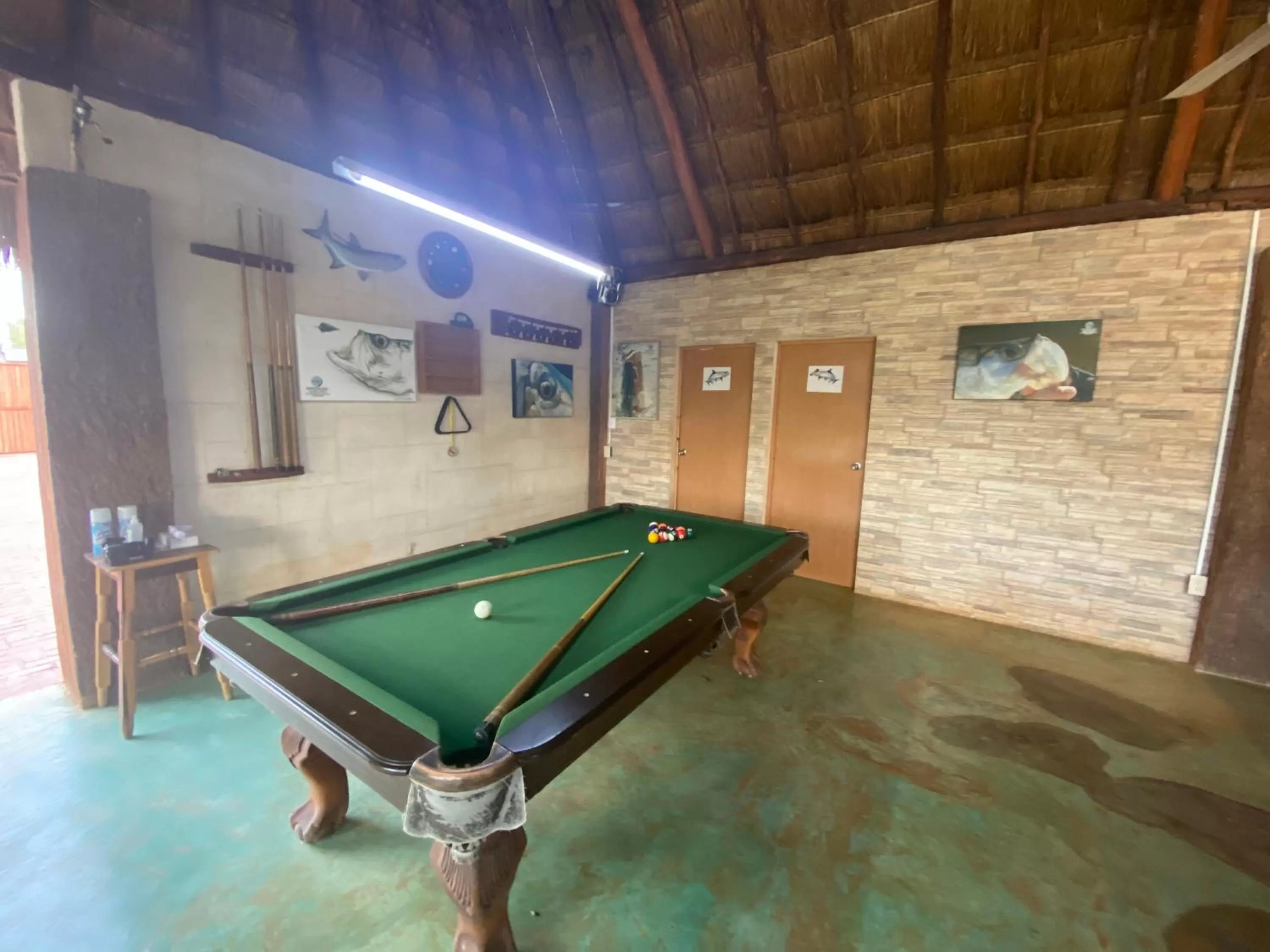 Billiard in Mangrove King Fishing Lodge