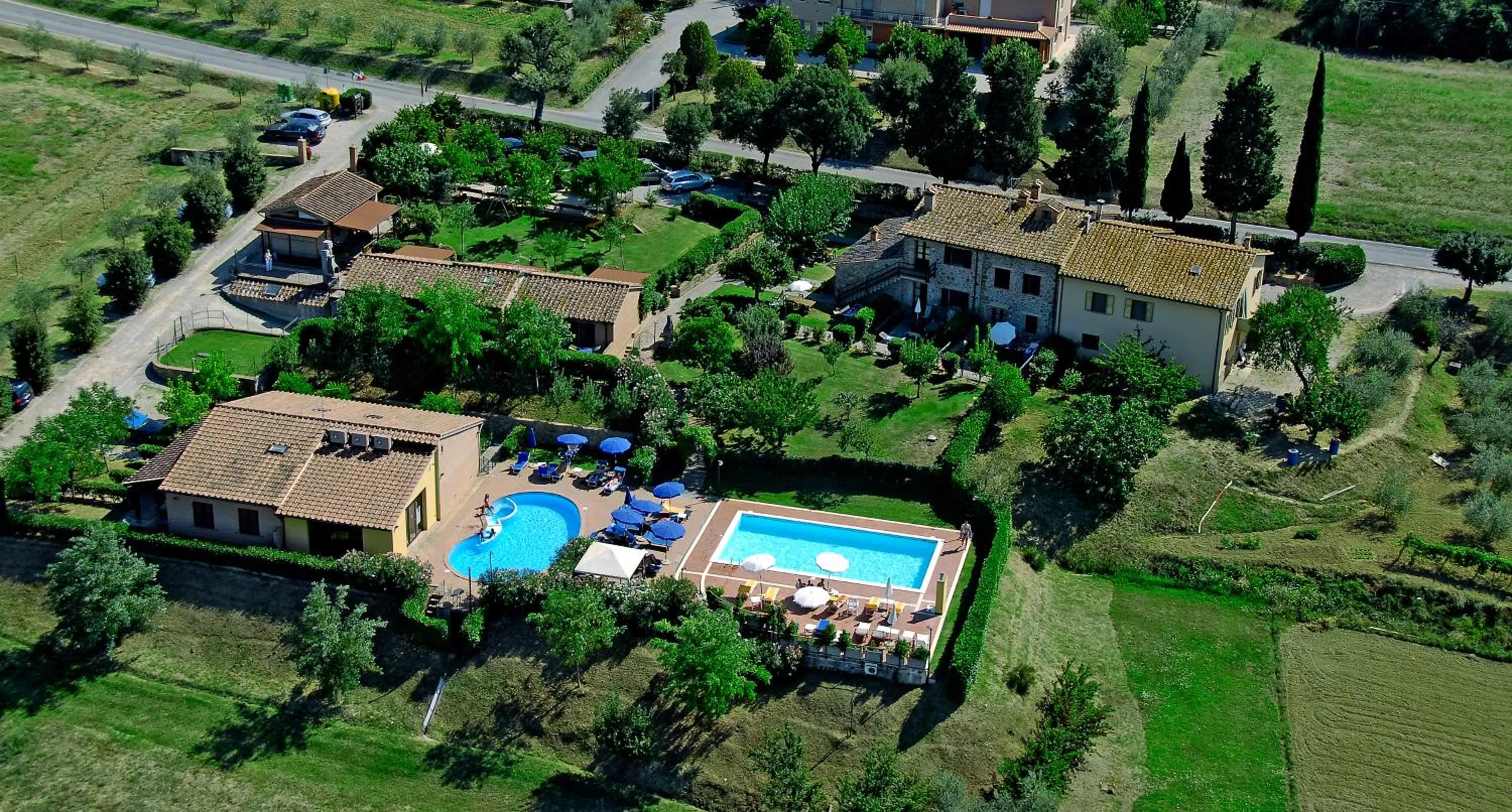 Bird's eye view in Agriturismo Tenuta Badia