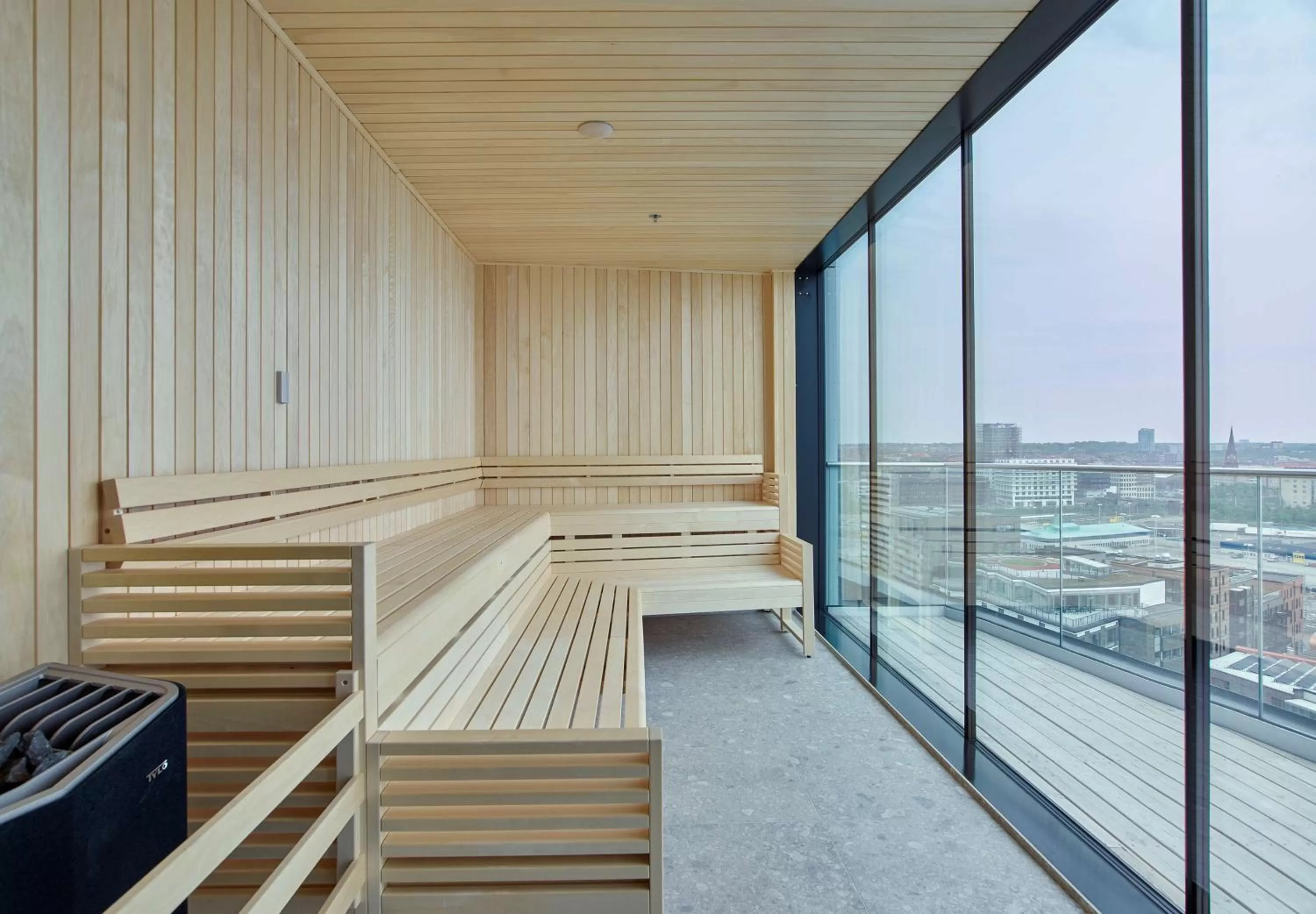 Sauna in Scandic Oceanhamnen