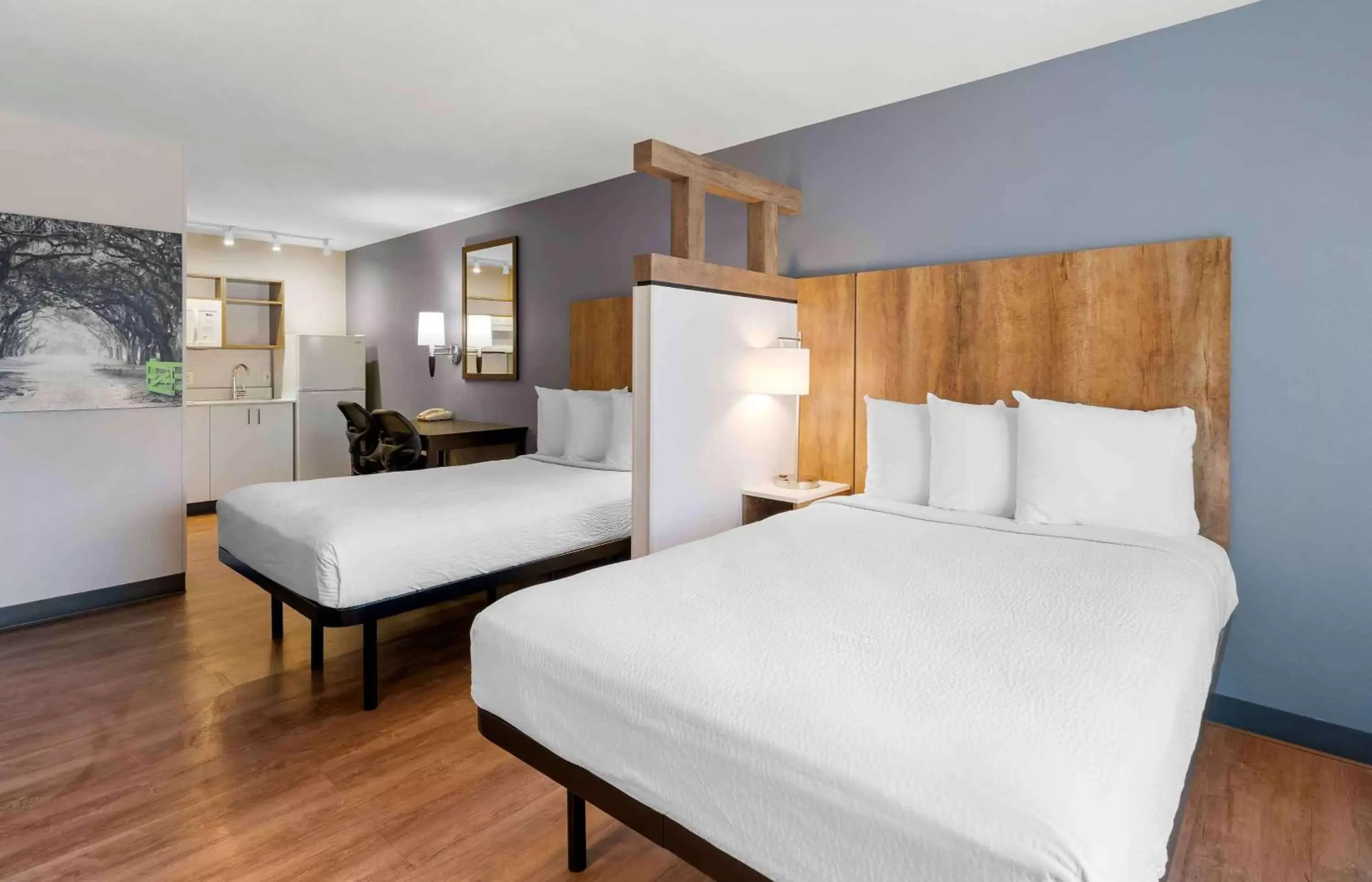 Studio with 2 Double Beds - Non-Smoking in Extended Stay America Suites - San Jose - Milpitas - McCarthy Ranch Studio with 2 Double Beds - Non-Smoking in Extended Stay America Suites - San Jose - Milpitas - McCarthy Ranch