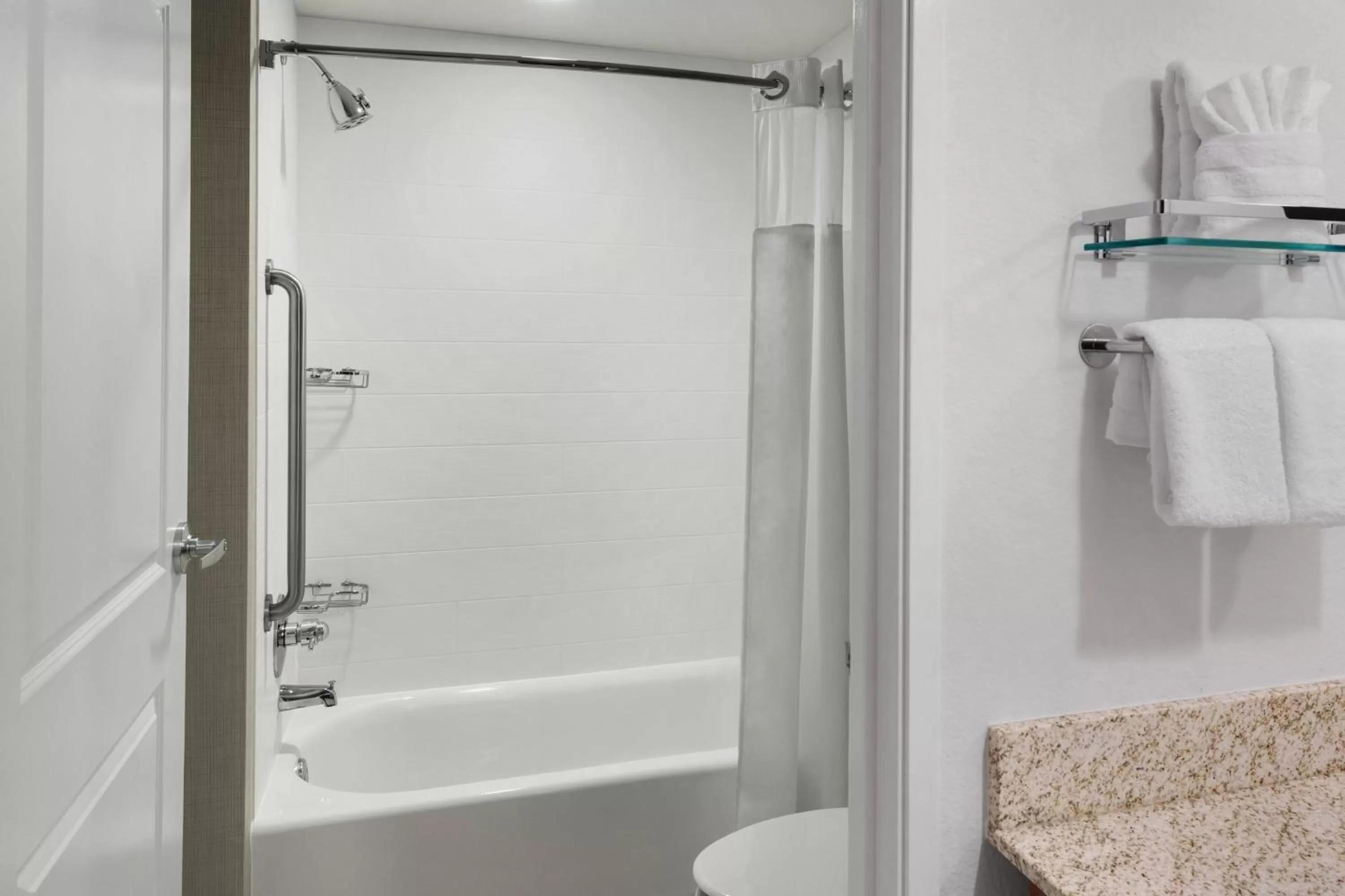 King Studio with Sofa Bed and Roll-in Shower - Mobility and Hearing Accessible in Residence Inn by Marriott Fairfax City