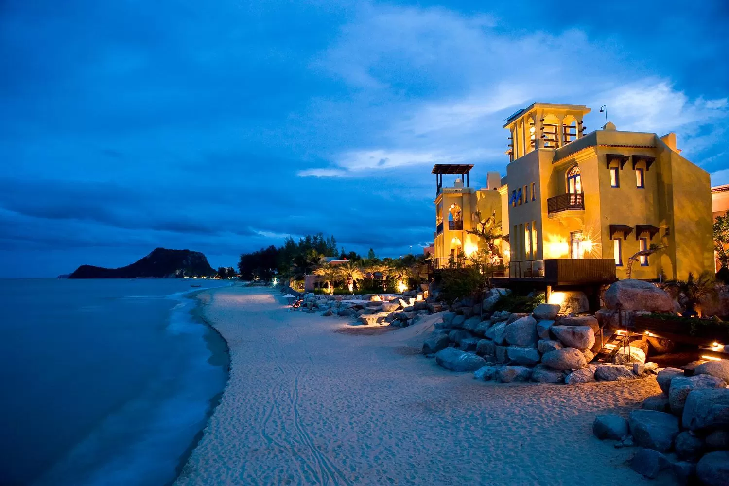 Beach in Villa Maroc Resort