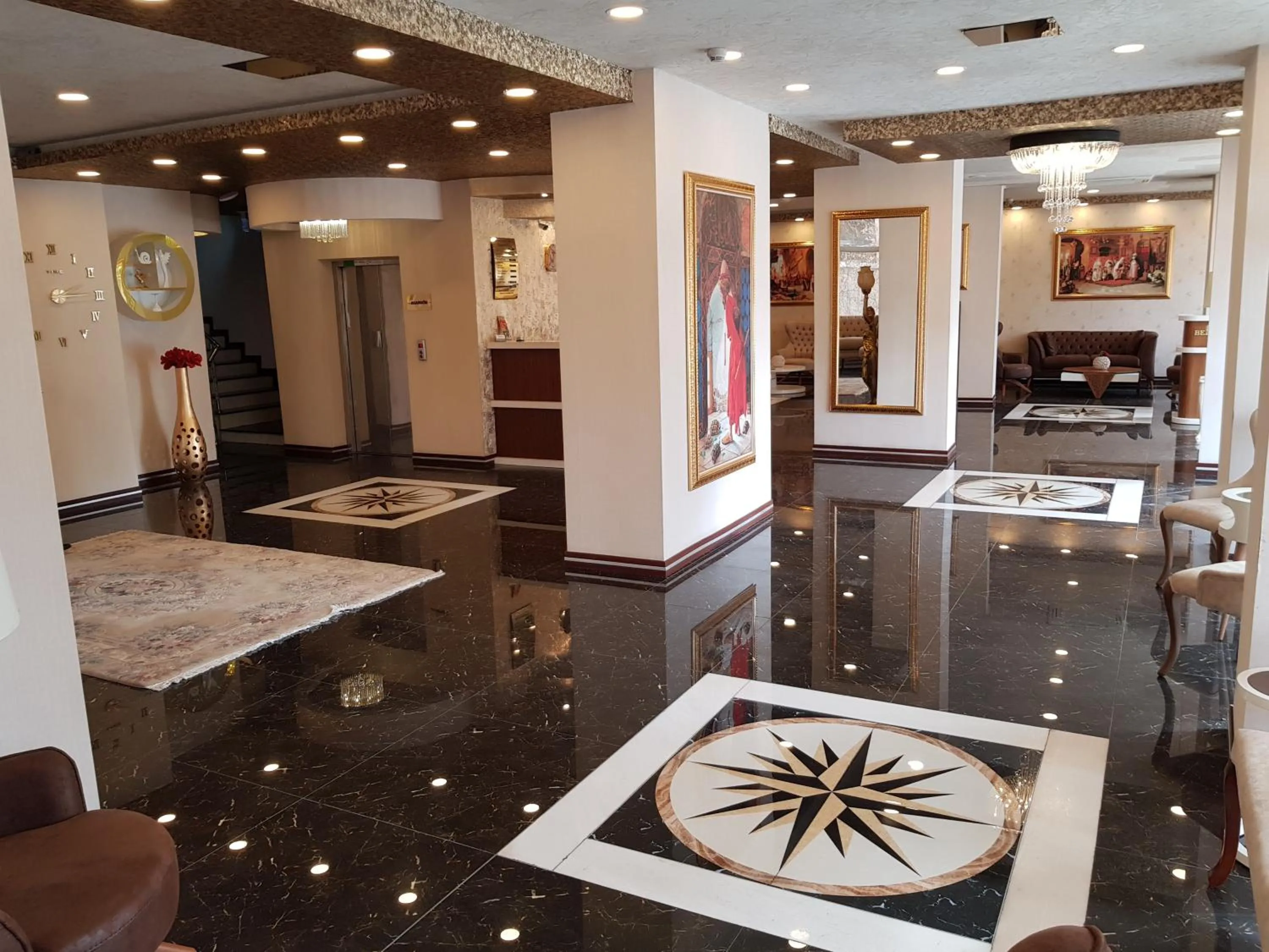 Lobby or reception in Ismira Hotel Ankara
