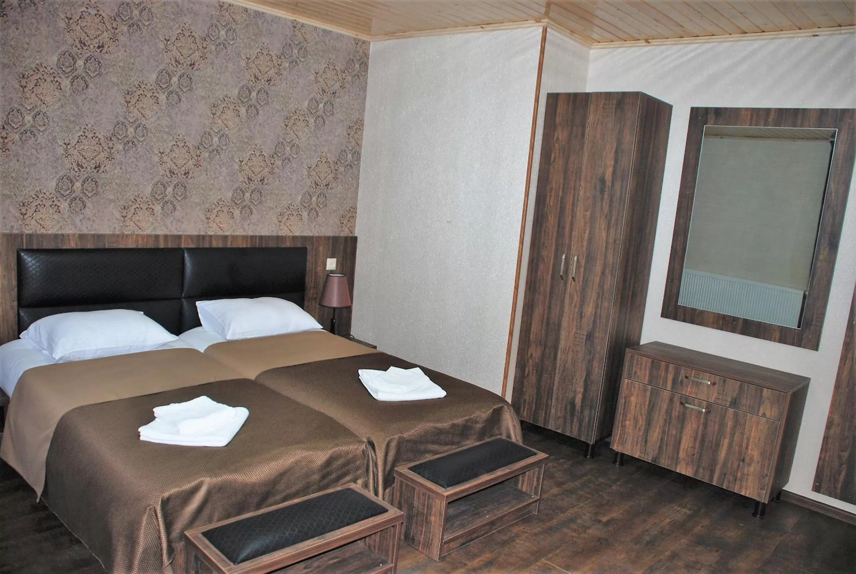 Bedroom, Bed in Hotel Shgedi Mestia